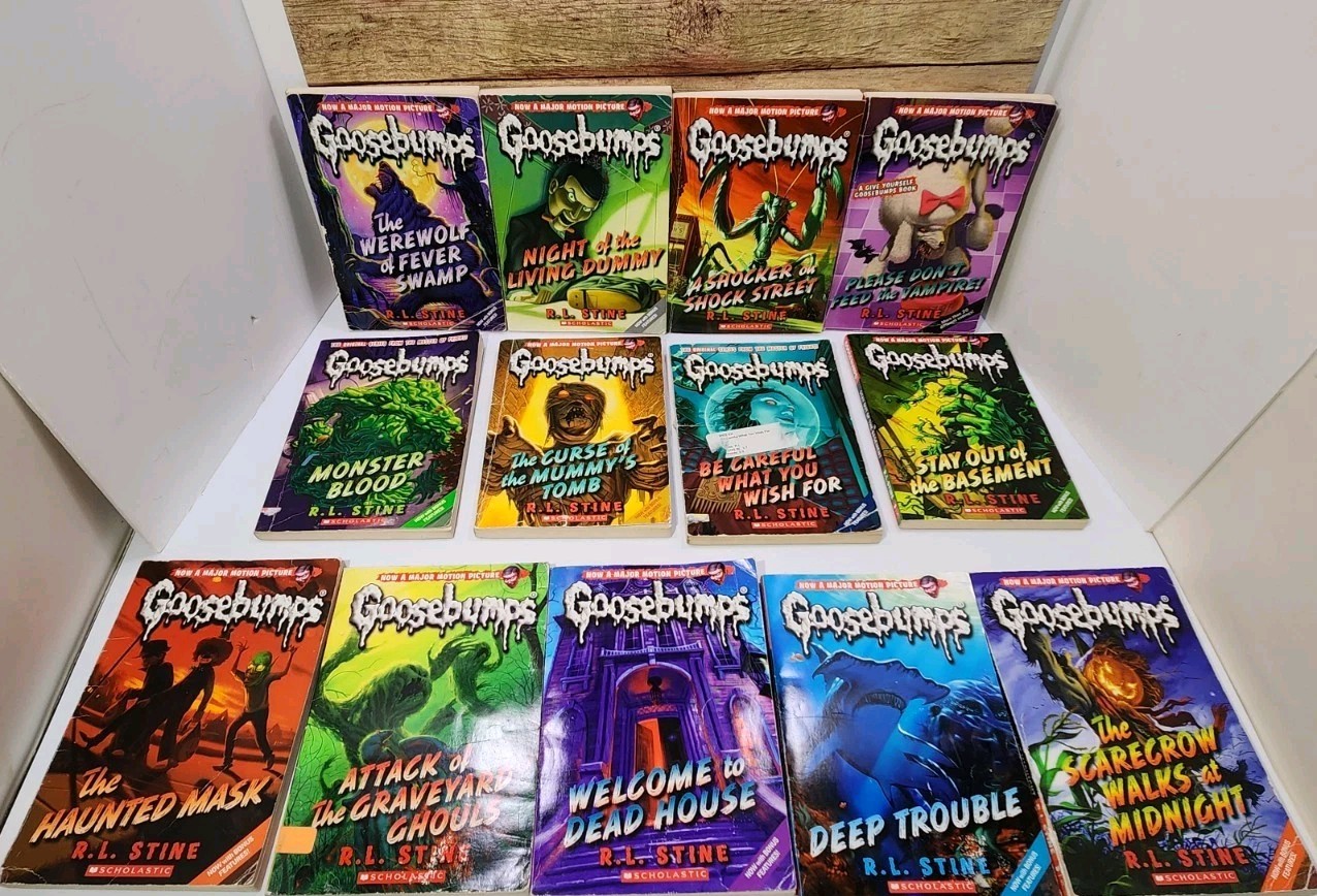 Goosebumps Books R.L. Stine Lot Of 45 Books Vintage 90s & 2000s See Description