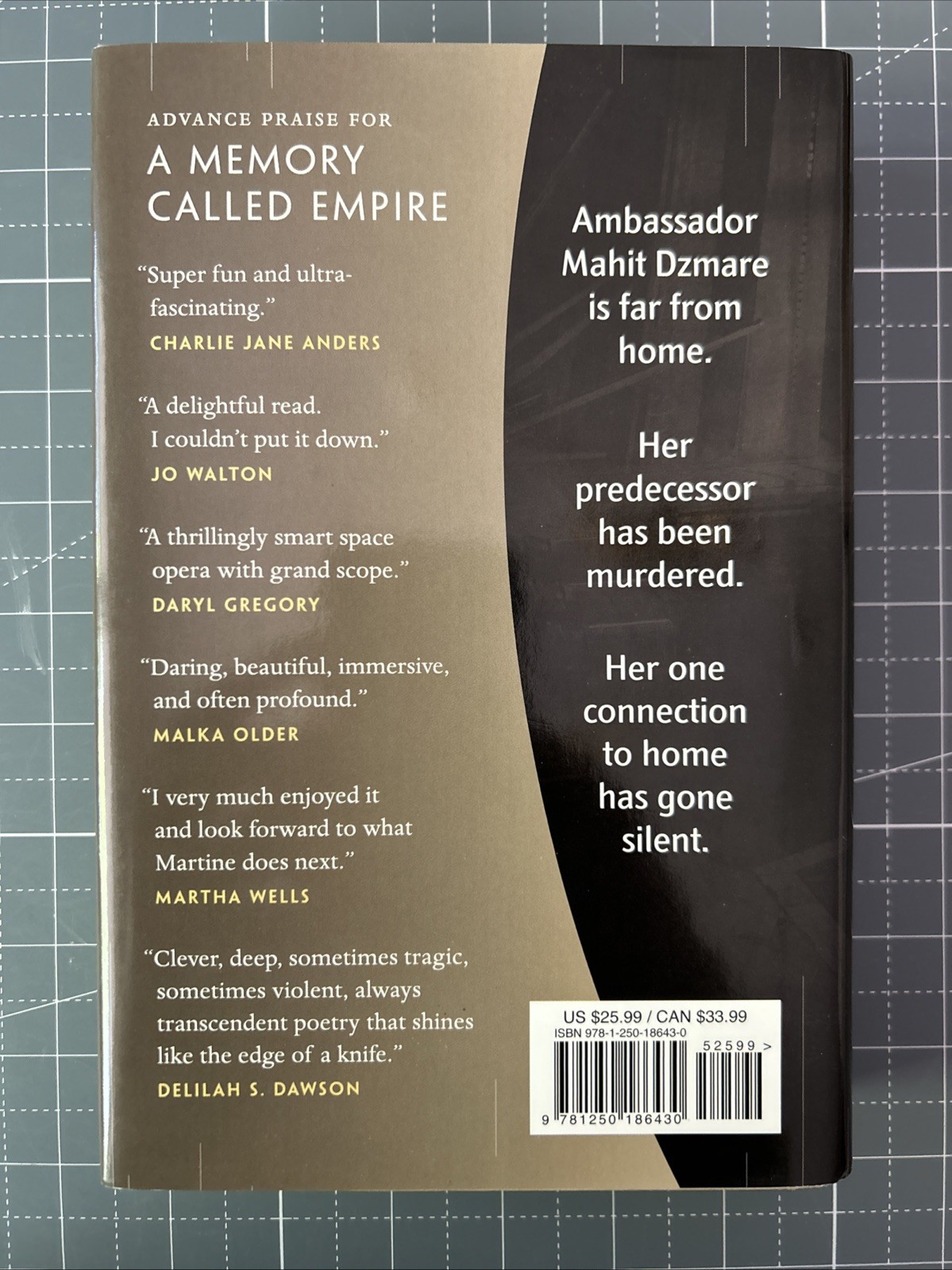 Memory Called Empire – Arkady Martine 1st Edition 1st Print NF