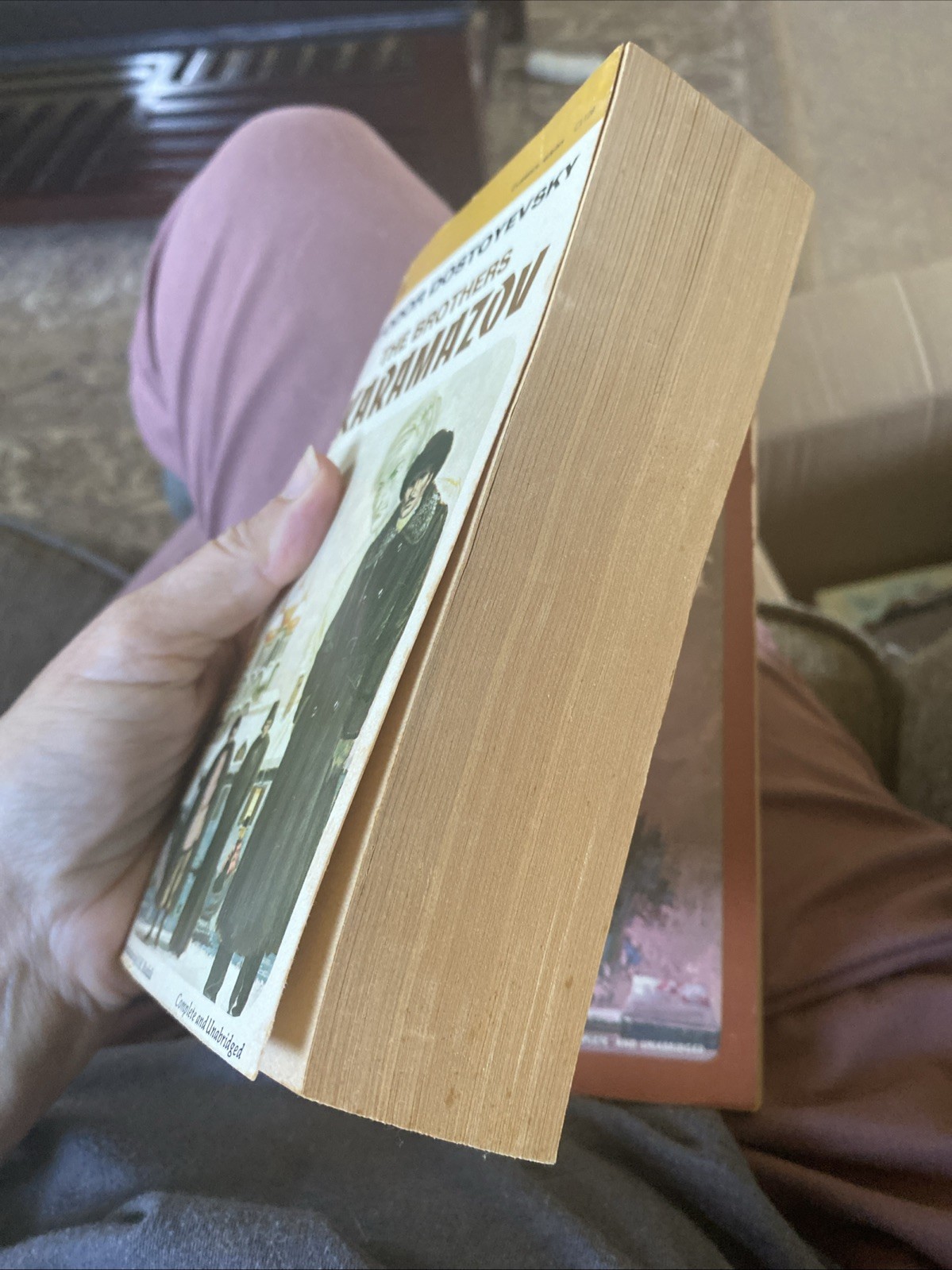 THE BROTHERS KARAMAZOV By Fyodor Dostoevsky, PAPERBACK, AIRMONT CLASSICS, 1966