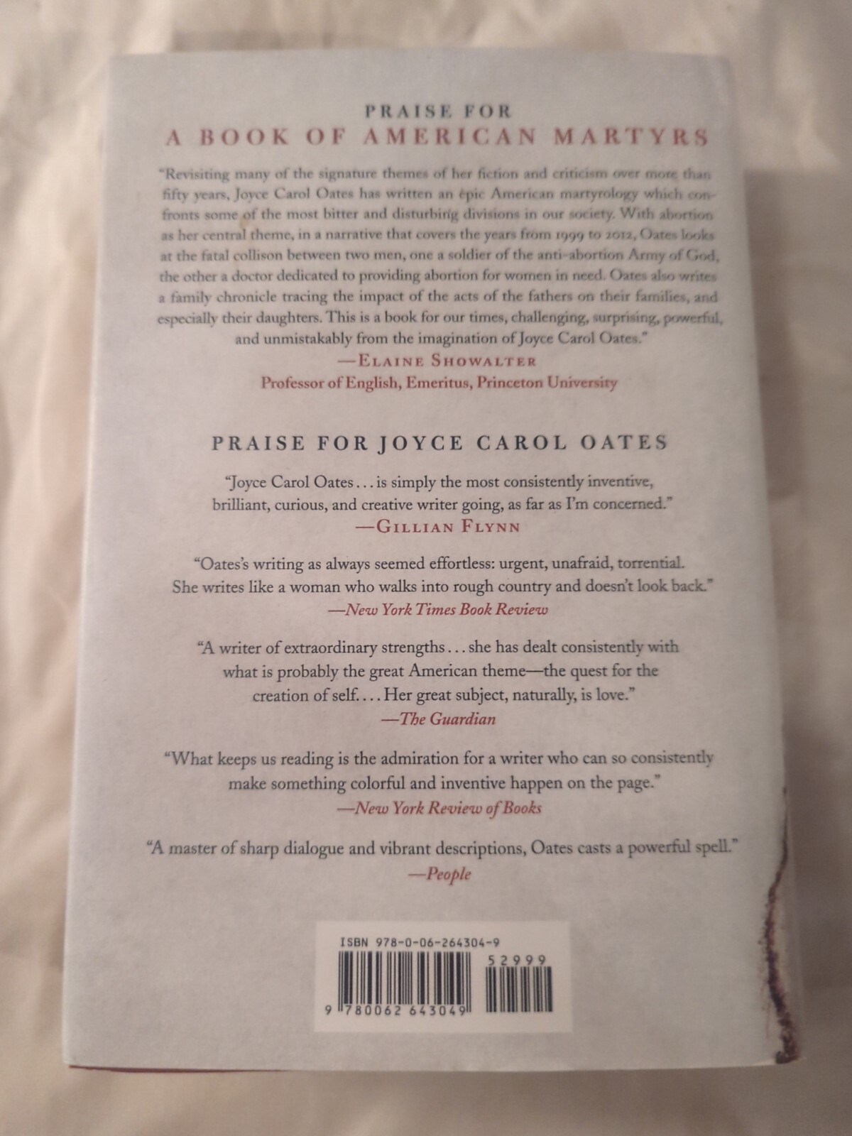A Book of American Martyrs : A Novel by Joyce Carol Oates (2017, Hardcover)