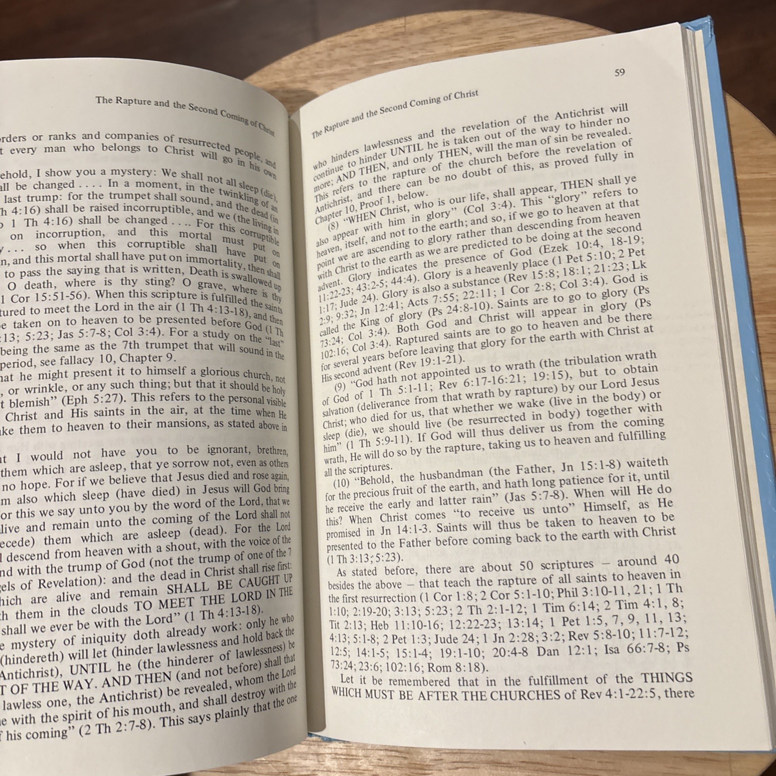 The Rapture And The Second Coming Of Christ By Finis Jennings Dake HB