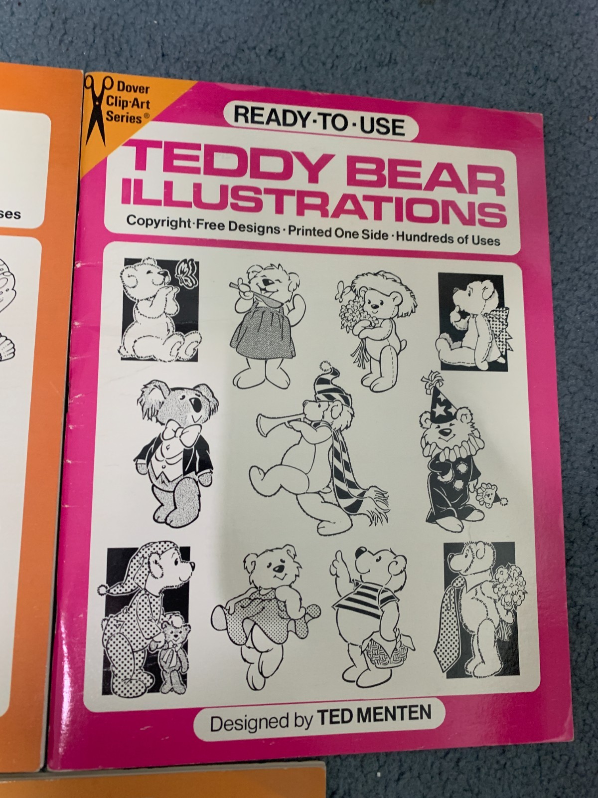 Ready-to-Use ( Clip Art Ready-to-Use) 3 books as shown