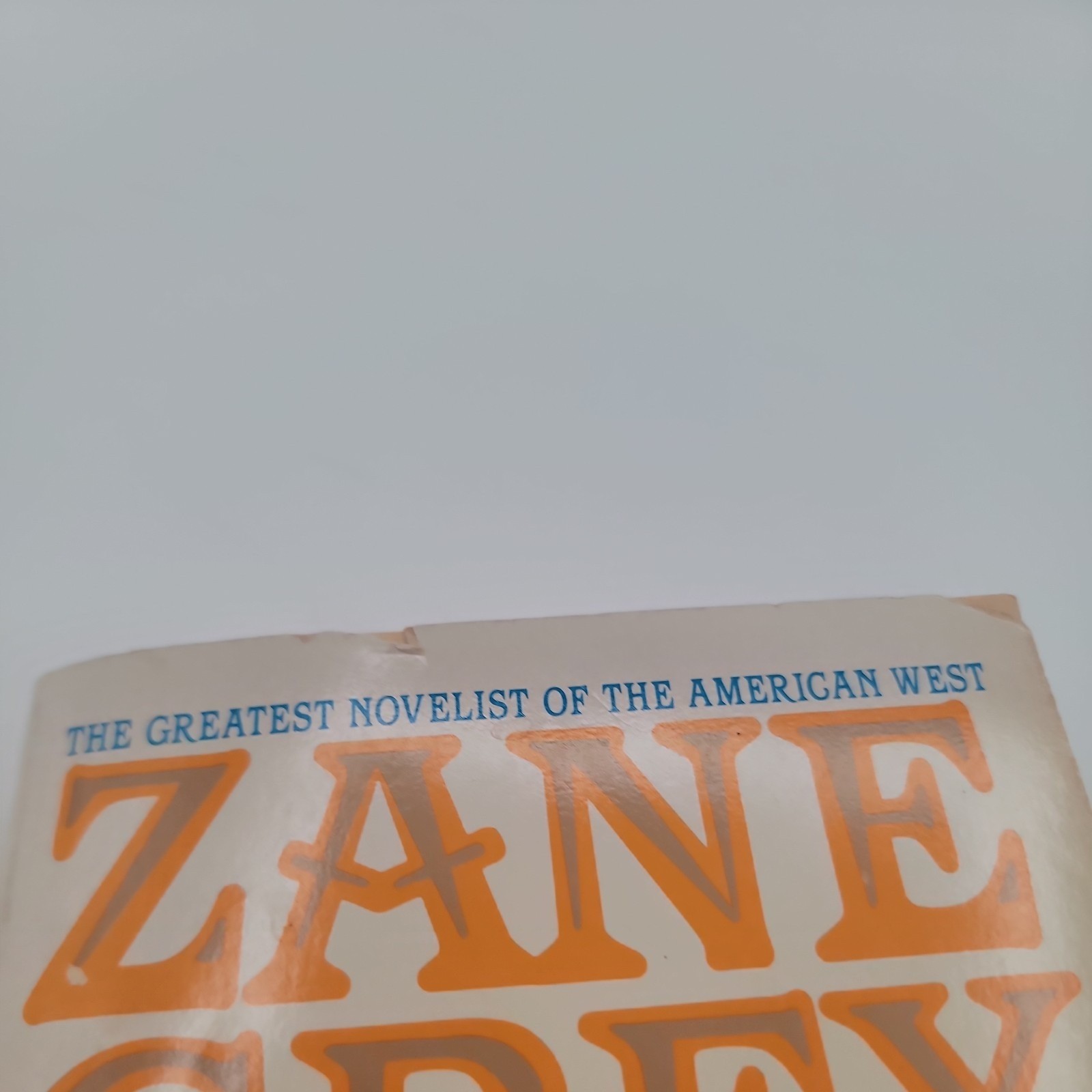 Zane Grey Western Paperback Book Lot of 7 Vintage Frontier Adventure Good