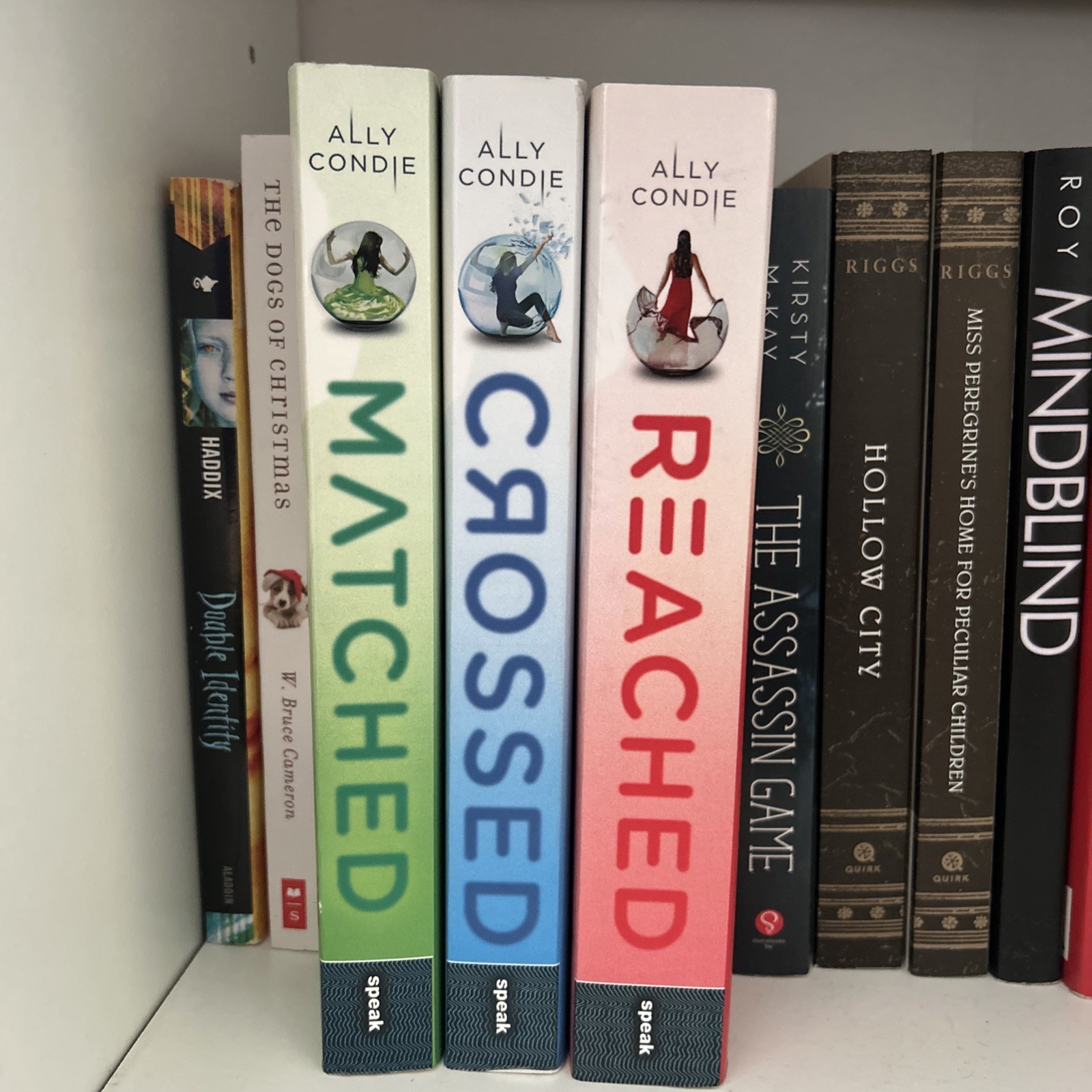 Matched Trilogy Books by Ally Condie (2012, Paperback) Young Adult Dystopian