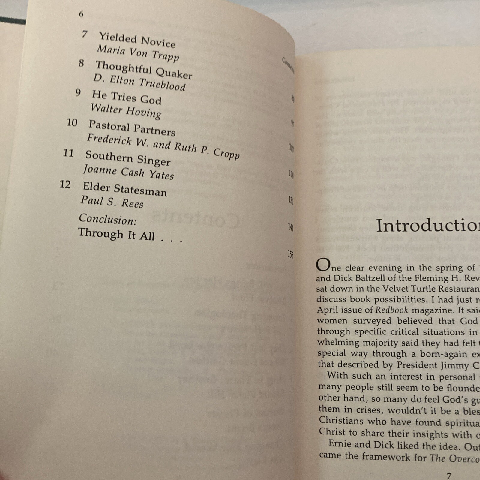 The Overcomers by Russell Chandler 1978 Hardcover Revell