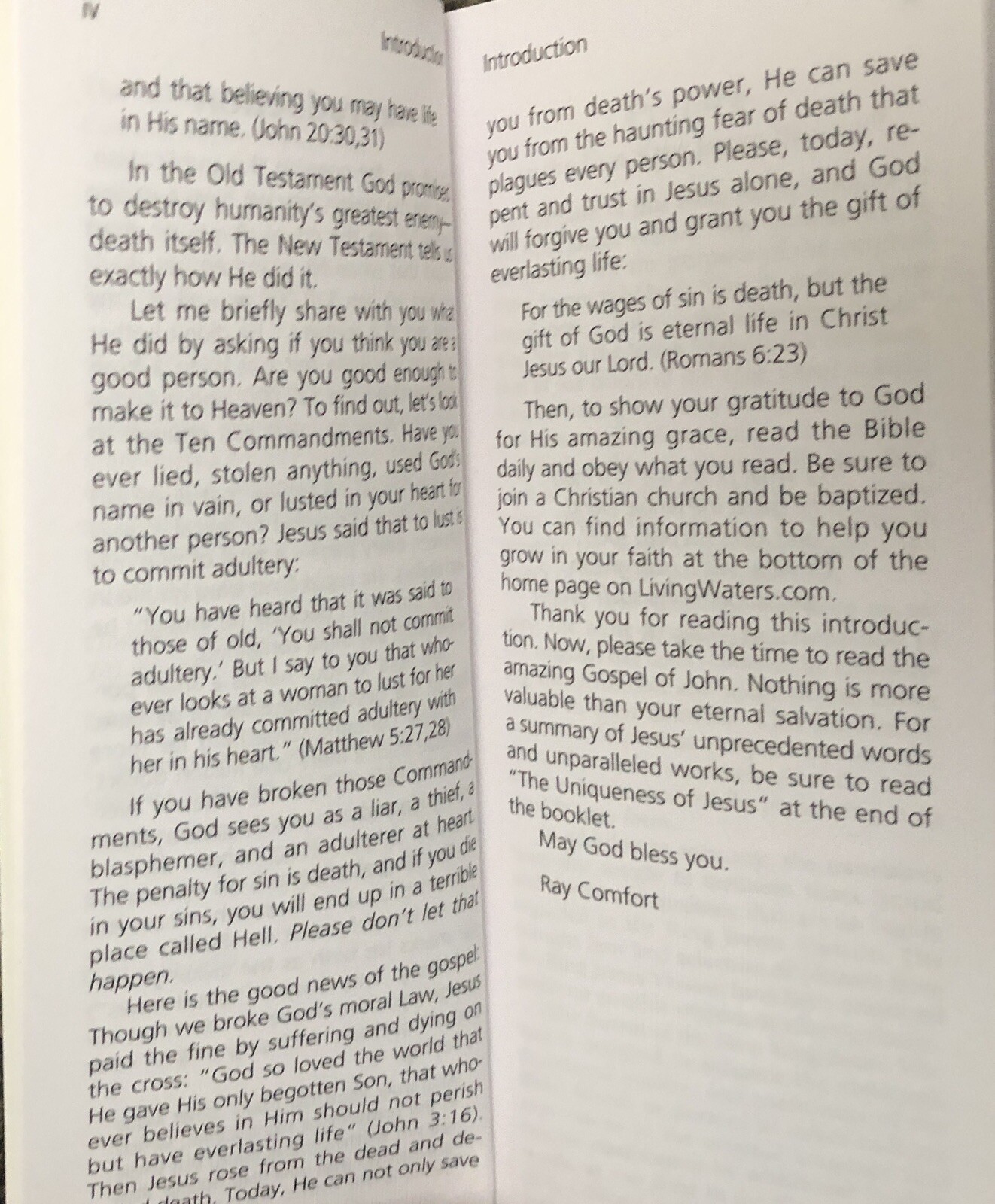 The Million Dollar Gospel Of John Bible Book by Ray Comfort 2021 Bridge Logos P