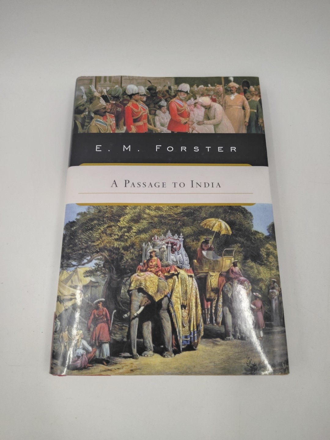 A PASSAGE TO INDIA by E. M. Forster 1989 HC DJ Borders Books Edition HARCOURT
