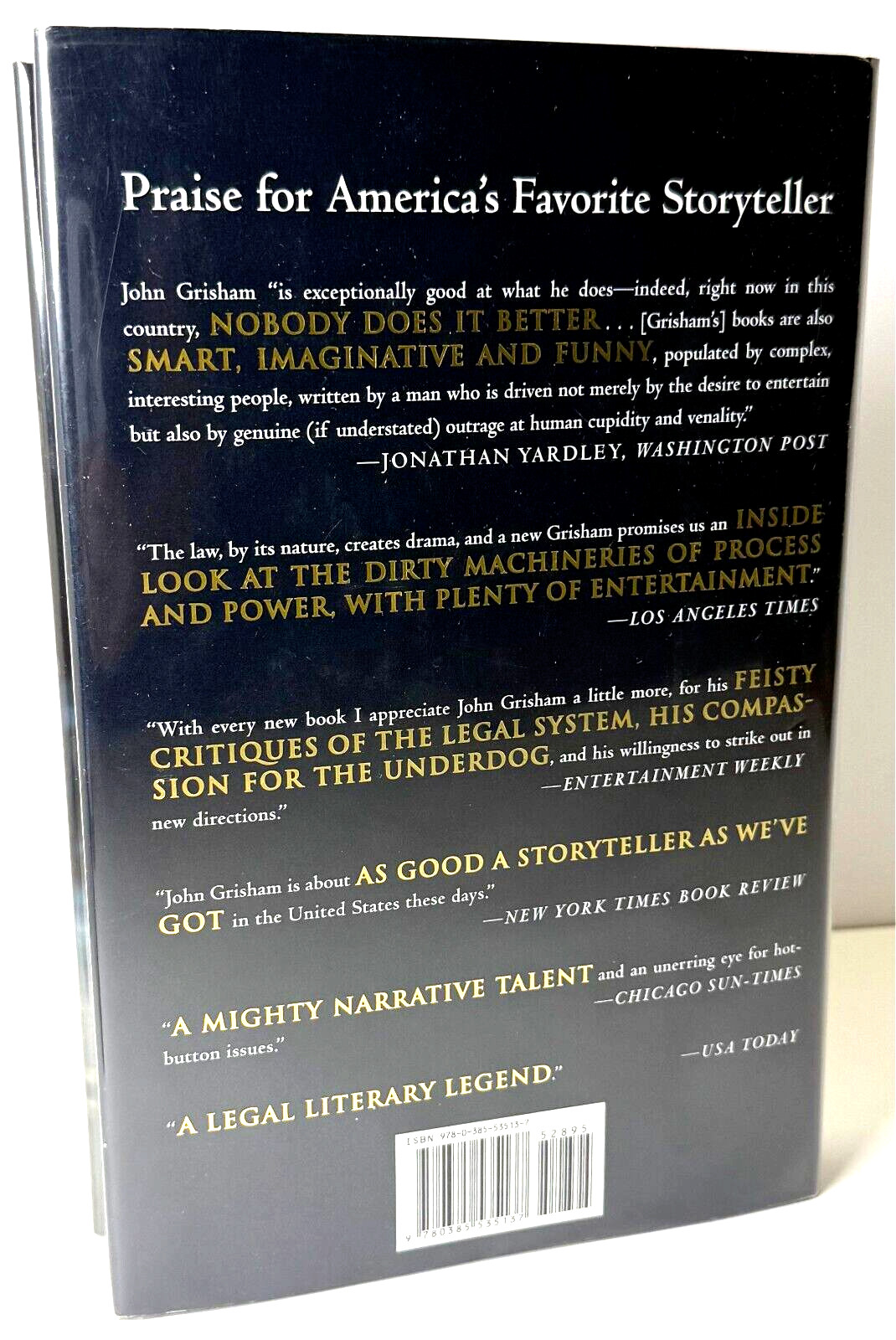 The Litigators SIGNED by John Grisham, 2011 HCDJ 1st ed 1st print Mylar, Fine