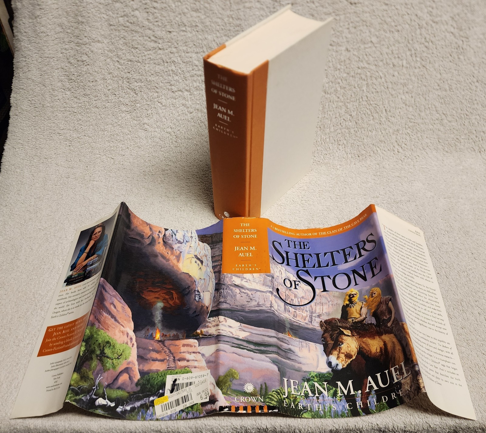 Earth’s Children Series Jean Auel Complete 6 Book Set 5 Hardcover DJ 1 Paperback
