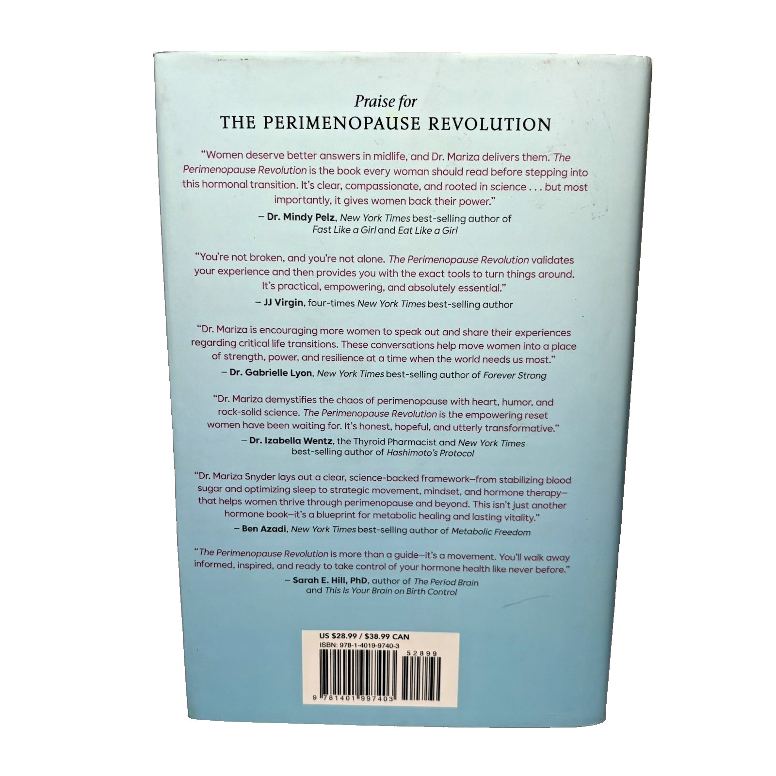 Perimenopause Revolution: Reclaim Your Hormones, Metabolism and Energy by Snyder