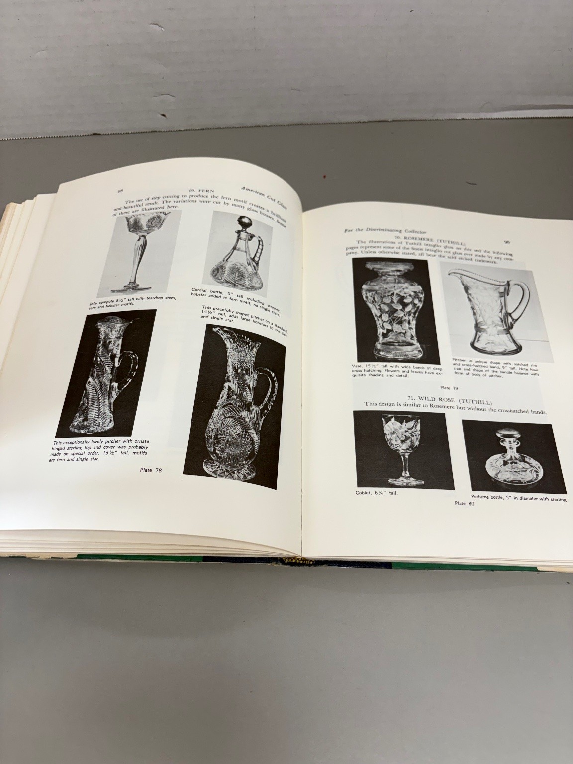 AMERICAN CUT GLASS J. Michael Pearson 1965 2nd Ed Illustrated Collector Guide