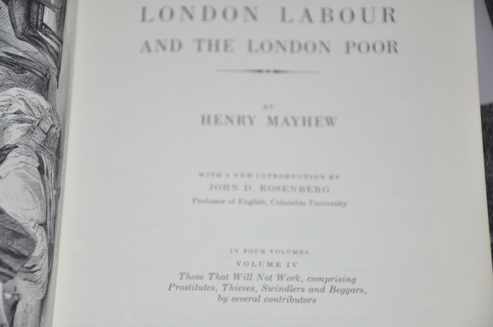 London Labour and the London Poor 4 volume set They do show wear as shown!