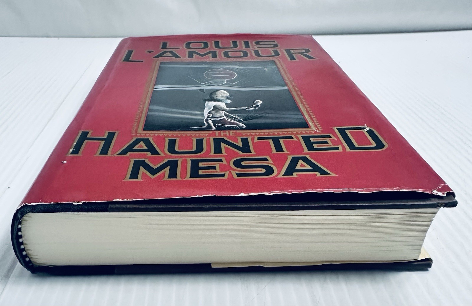Louis LAmour The Haunted Mesa 1987 First Edition Hardcover Western Adventure