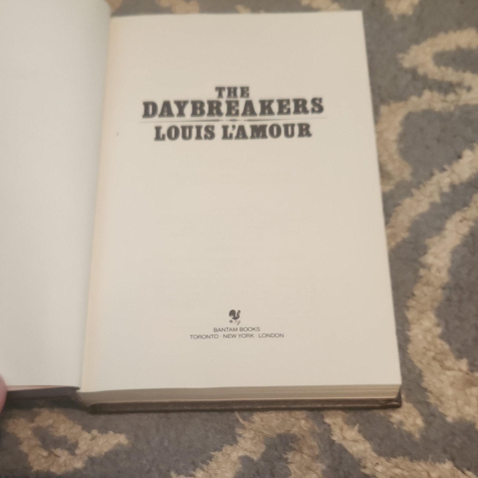 Louis L’Amour 5 Titles from the Sackett Leatherette 1981 Series Release