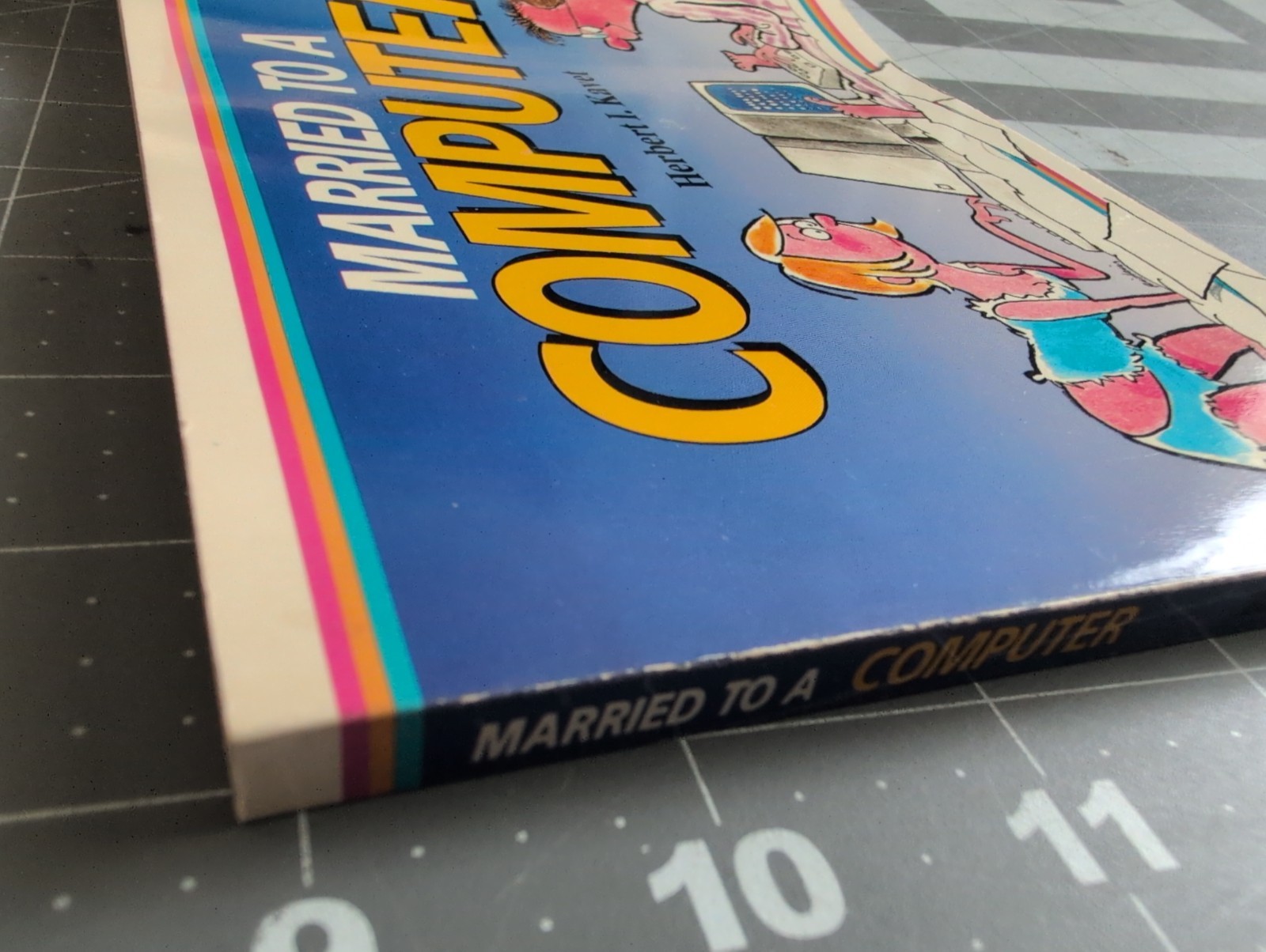 1993 (1st Printing) MARRIED TO A COMPUTER Herbert Kavet vintage *as-is #COMPUTER