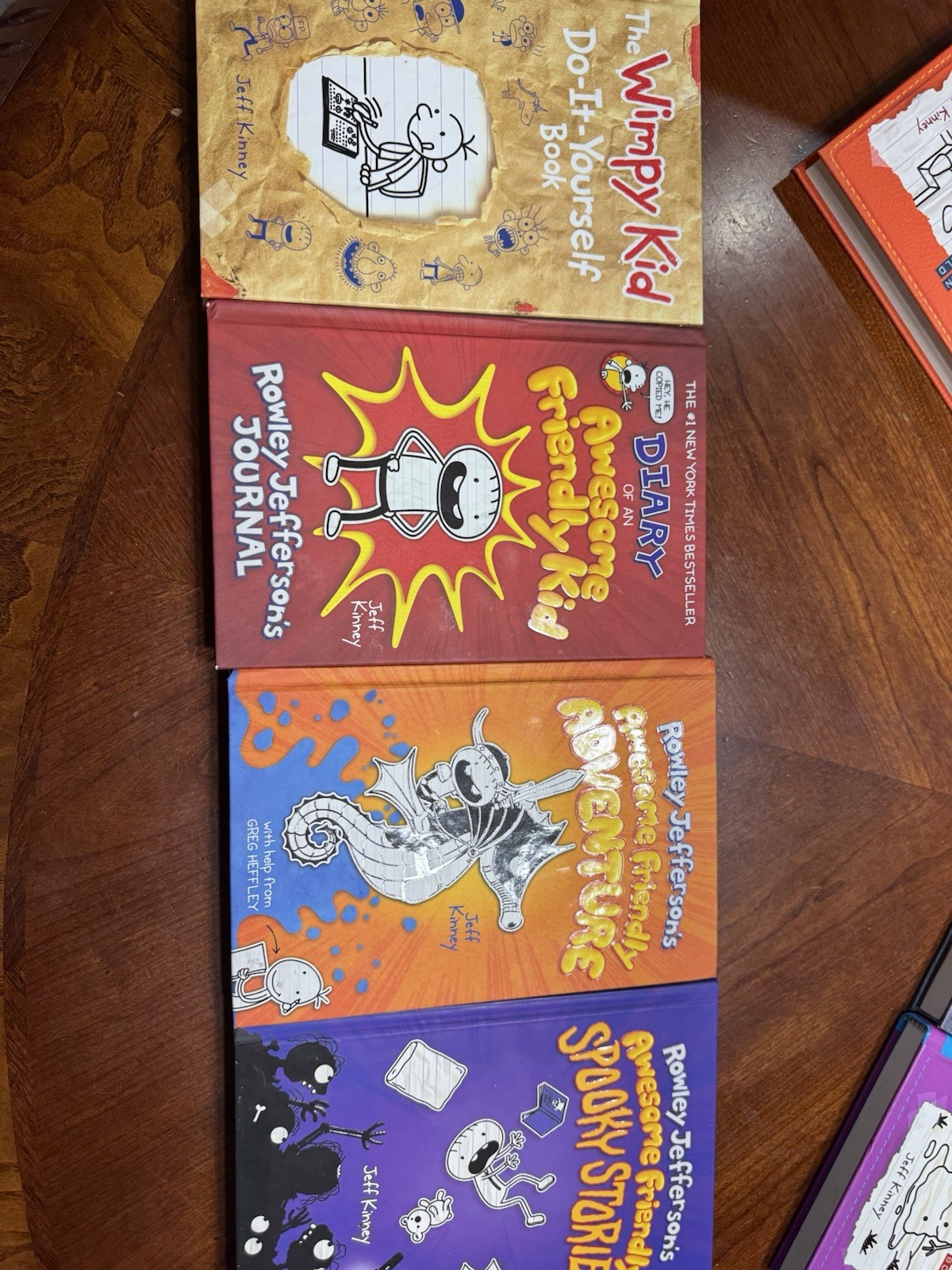 Diary of a Wimpy Kid by Jeff Kinney Hardcover Books 1-17 EXCELLENT CONDITION
