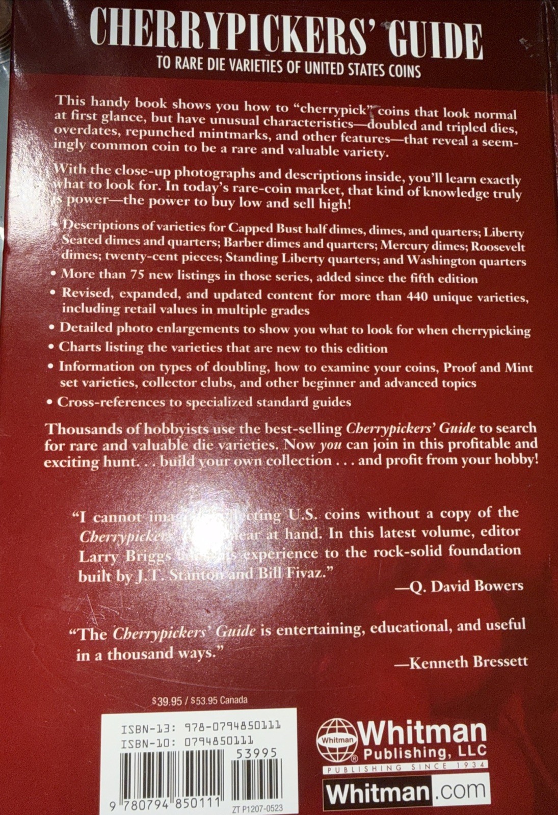 Cherrypickers‘ Guide To Rare Die Varieties of United States Coins, Volume 2,…
