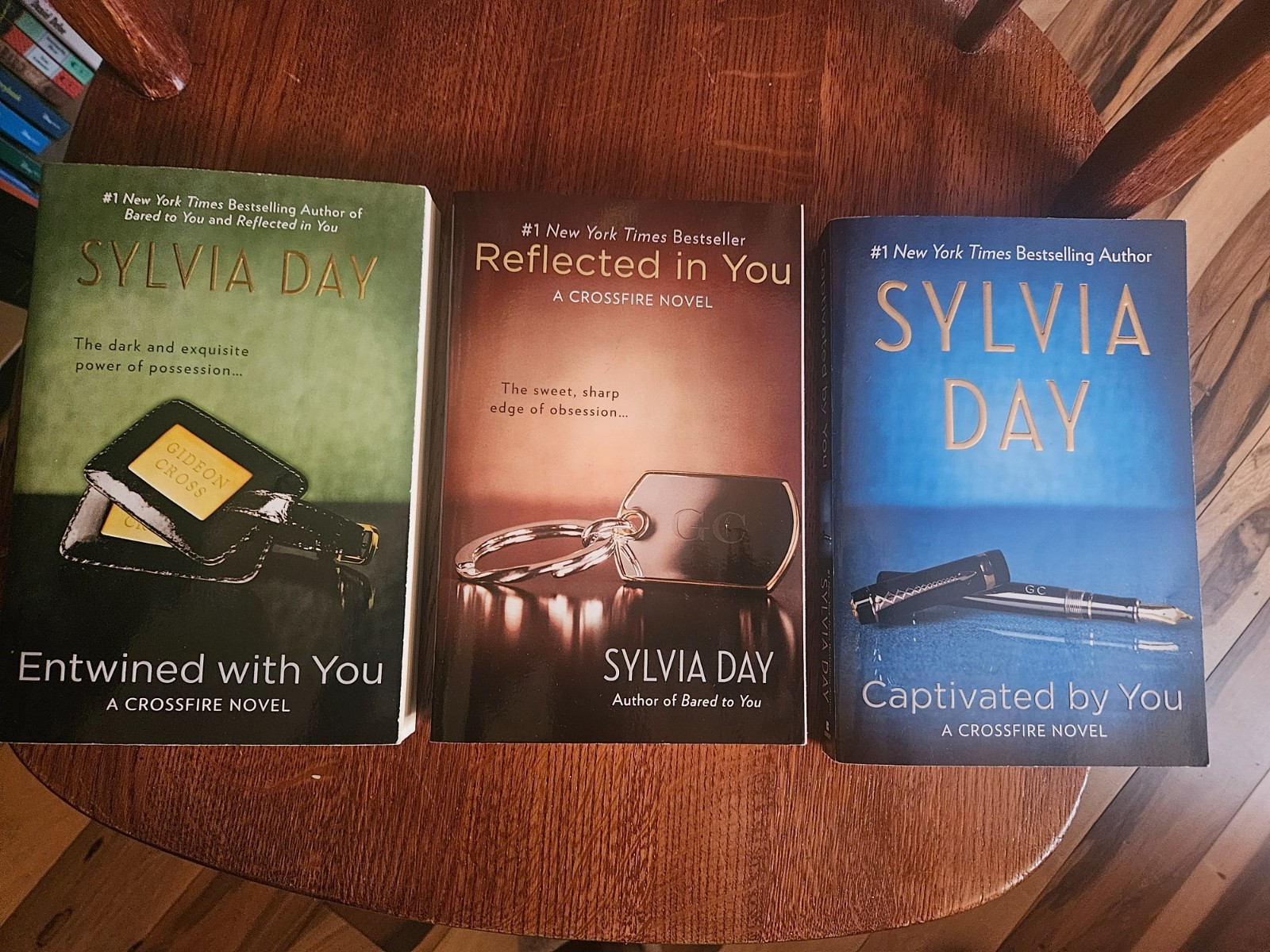 Mixed Lot of 3 Sylvia Day Paperback Books-never read