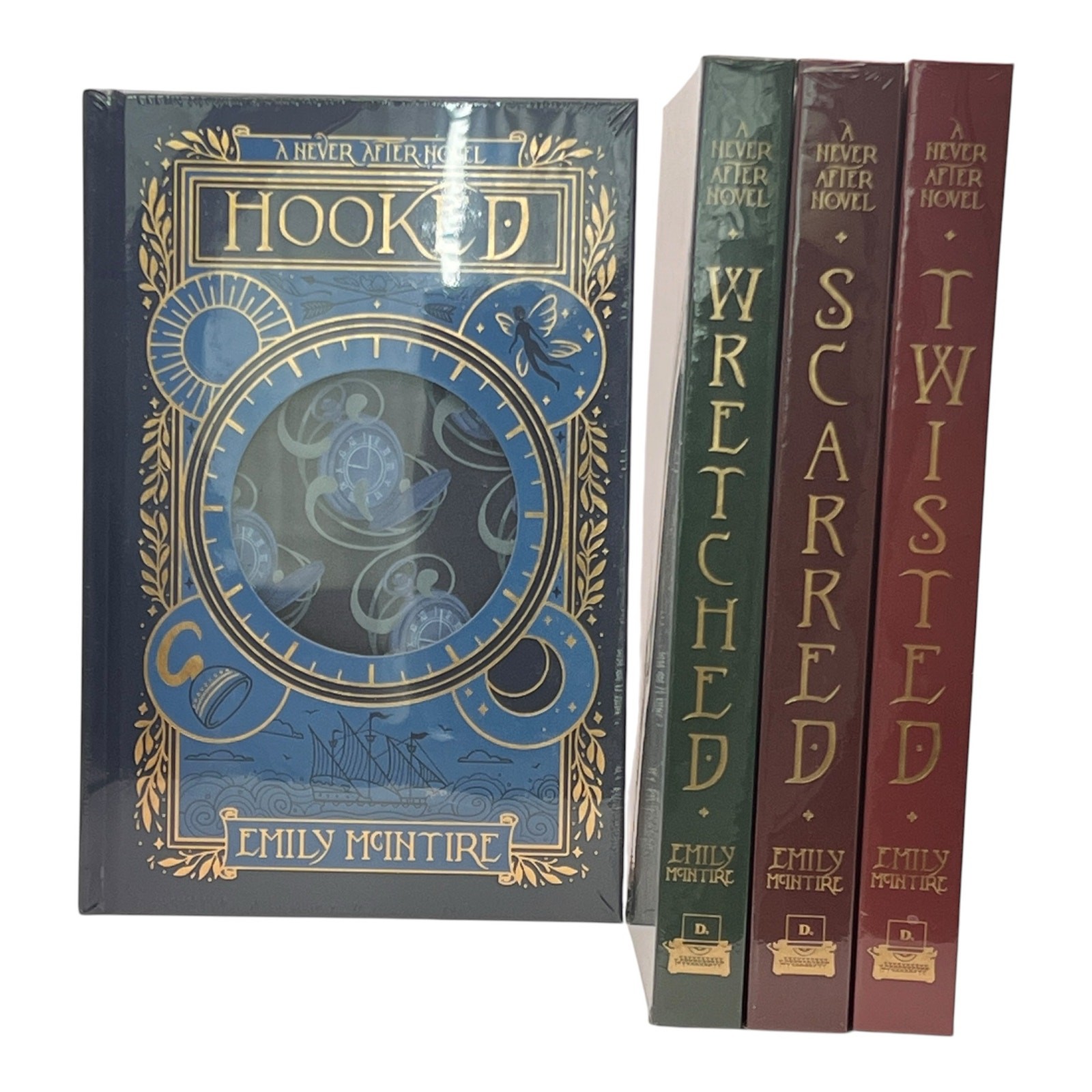 Bookish Box Never After Series by Emily McIntire – 4 Book Limited Edition Set