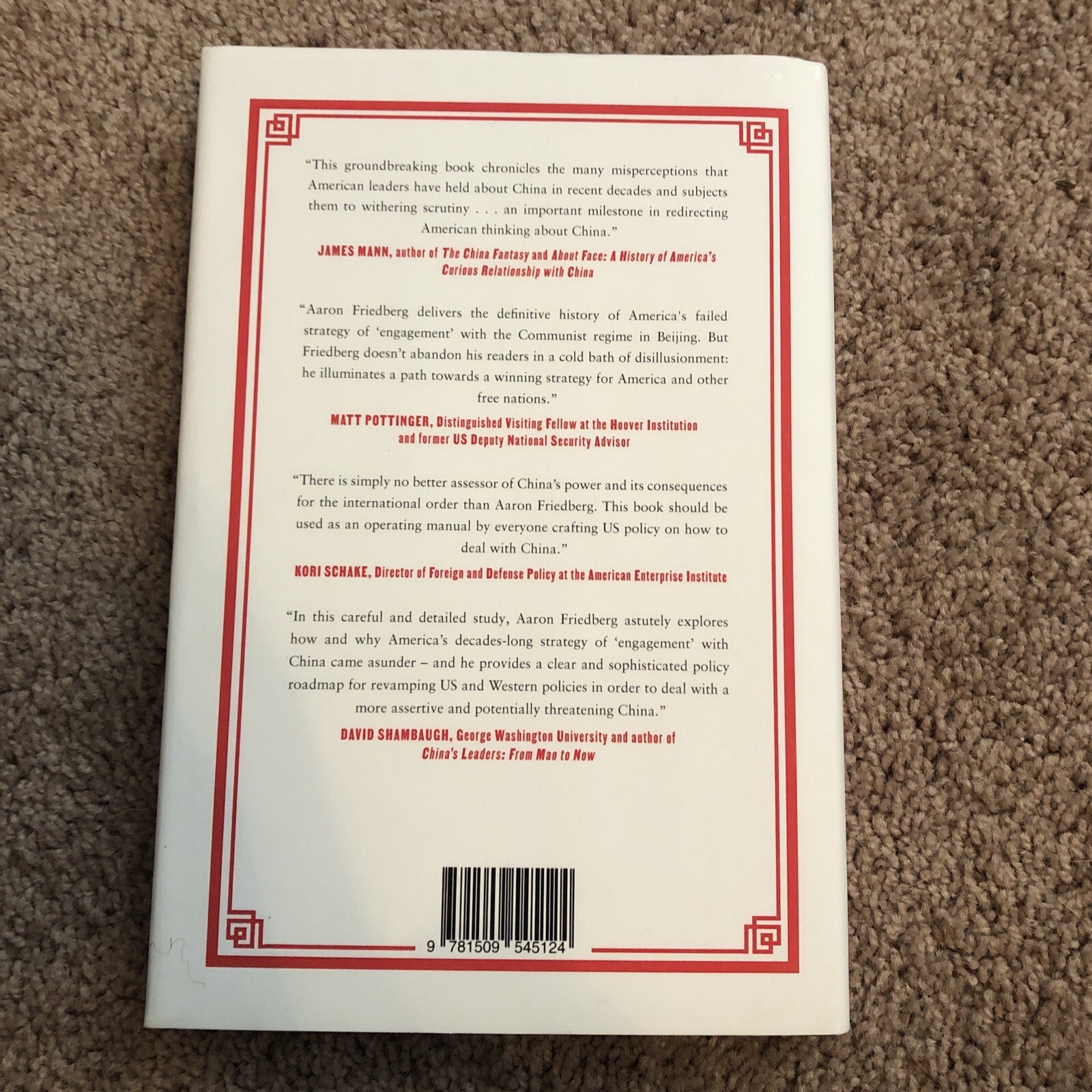Getting China Wrong by Aaron L. Friedberg (2022, Hardcover)