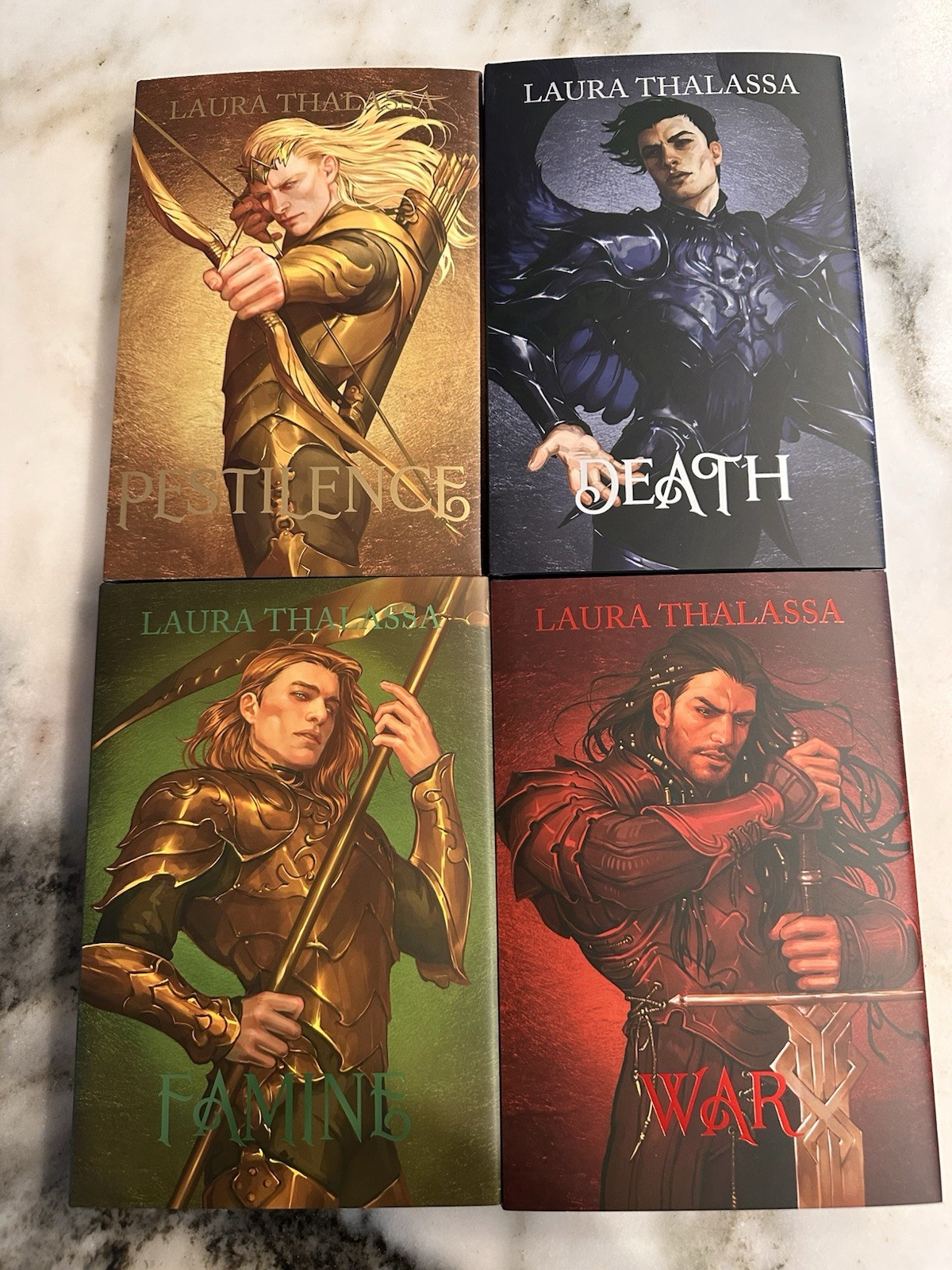 The Four Horsemen Laura Thalassa Signed Books For Days Crate Editions War Death