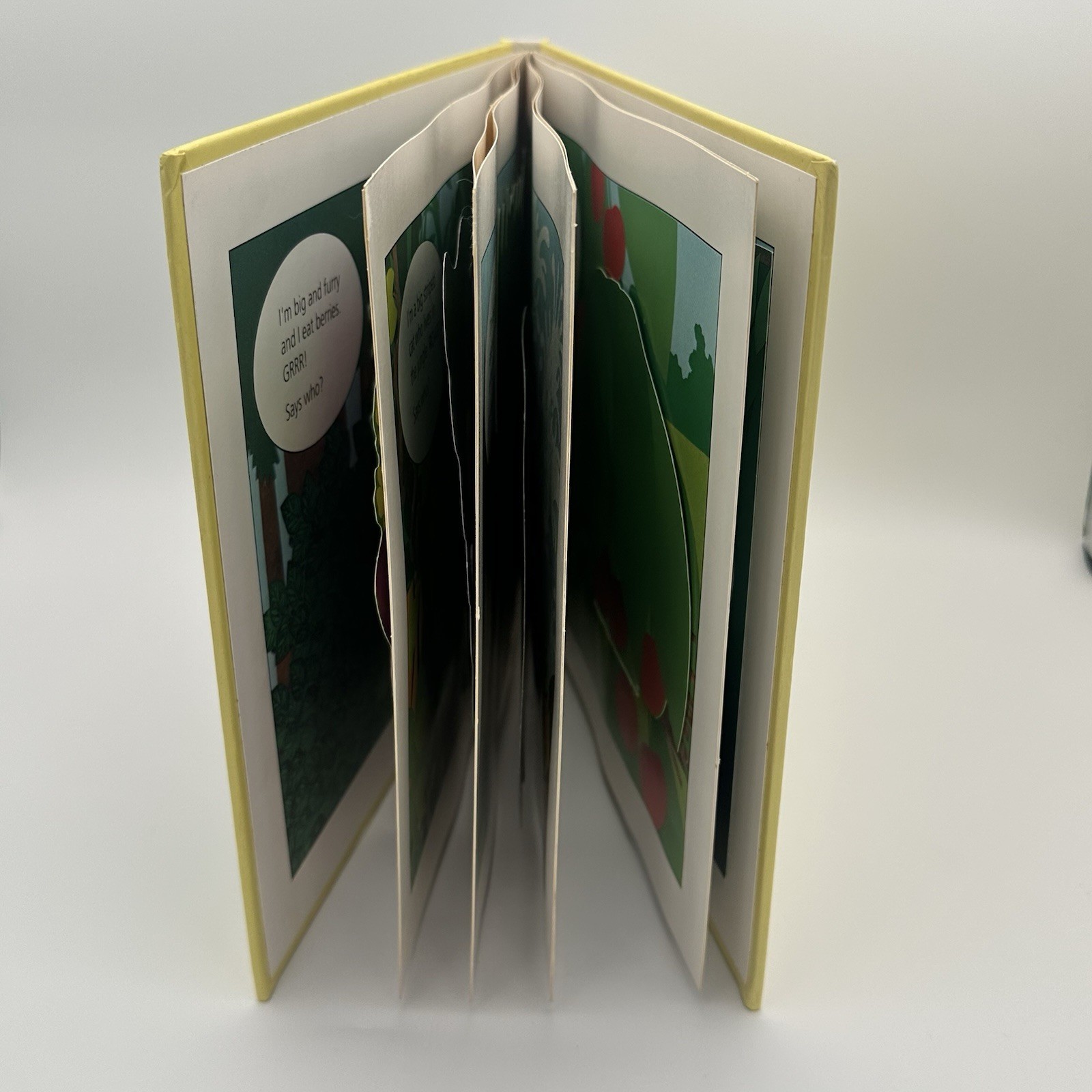 Says Who? : A Pop-Up Book of Animal Sounds by David A. Carter HC 1993