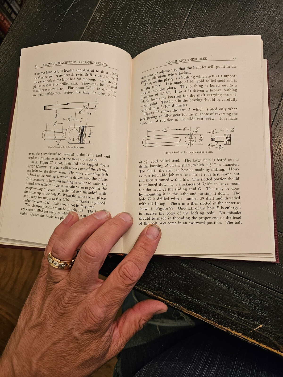 Practical Benchwork for Horologists Handbook Watchmaker 6th Edition 1946 Levin18