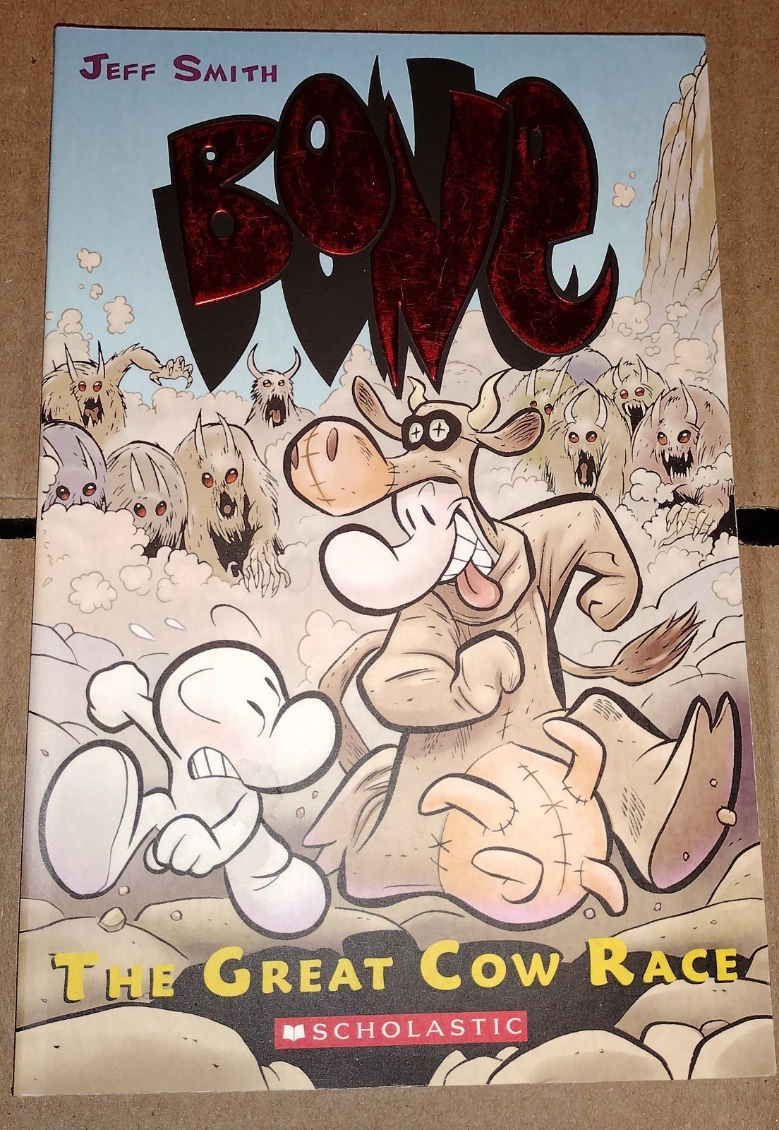 Bone by Jeff Smith Graphic Novel TPB Lot Volumes 1 2 3 4 5 6 8 9