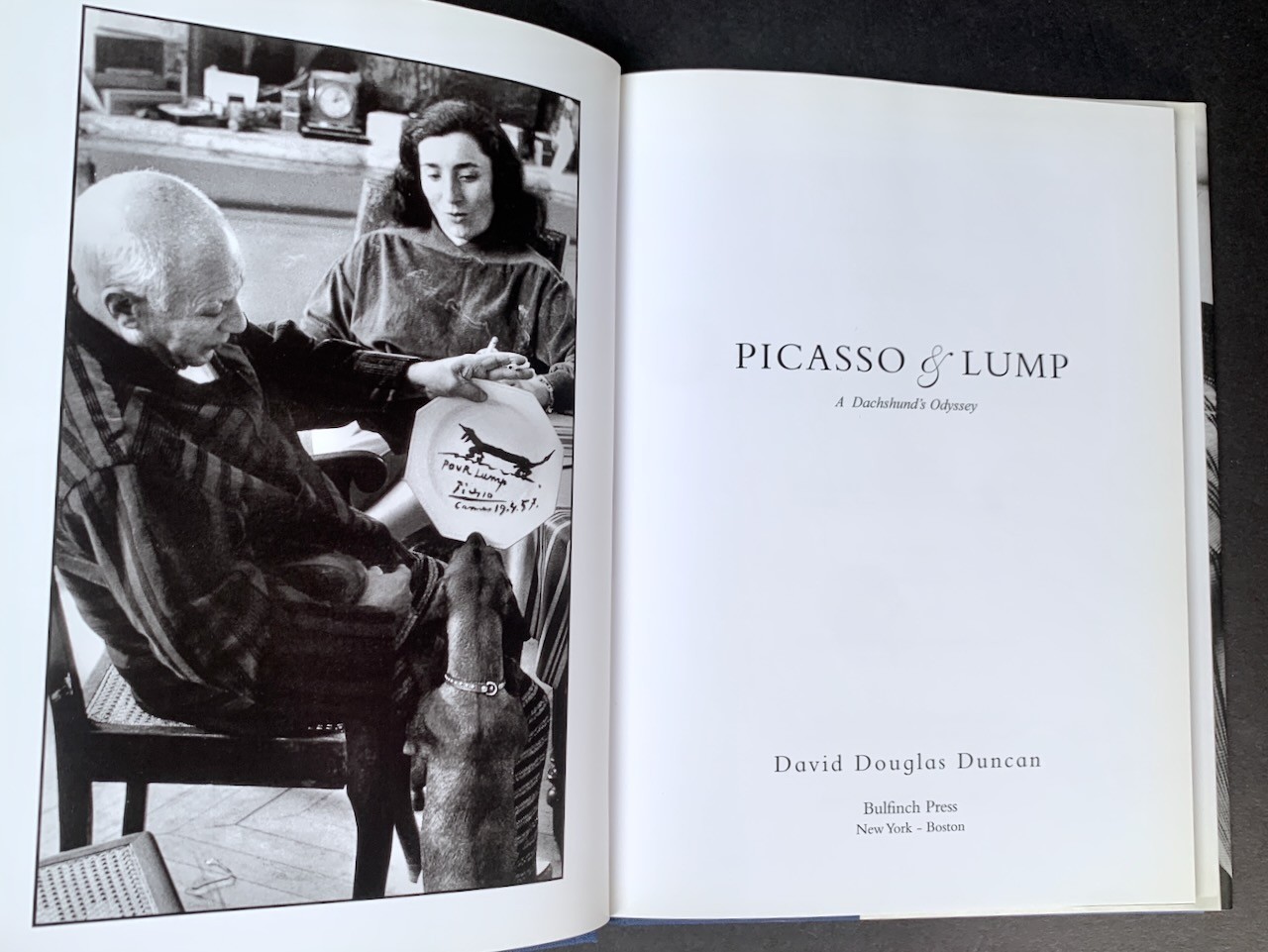 PICASSO & LUMP: A Dachshund’s Odyssey – David Douglas Duncan – HC/First Edition
