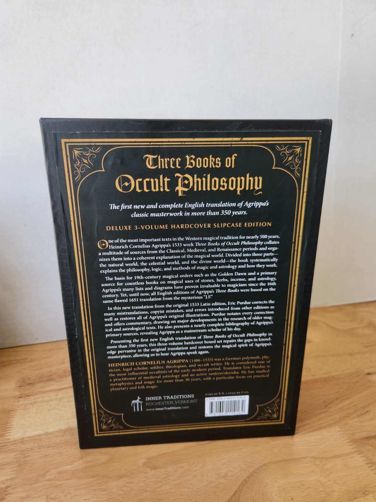 Three Books of Occult Philosophy by Agrippa Heinrich Cornelius *Like New*