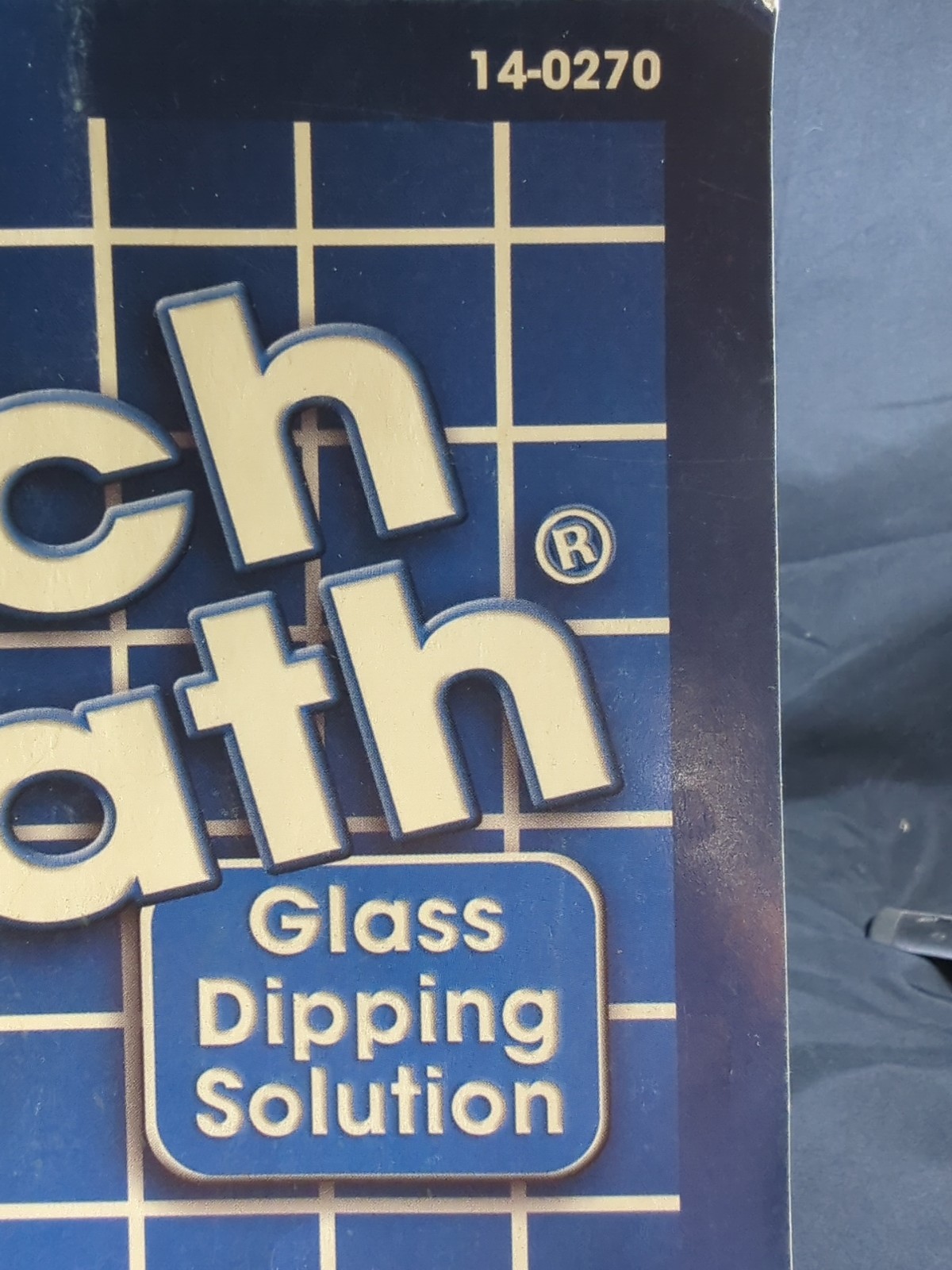Etch Bath Glass Dipping Solution PB Book with Complete Instructions 26 Pages