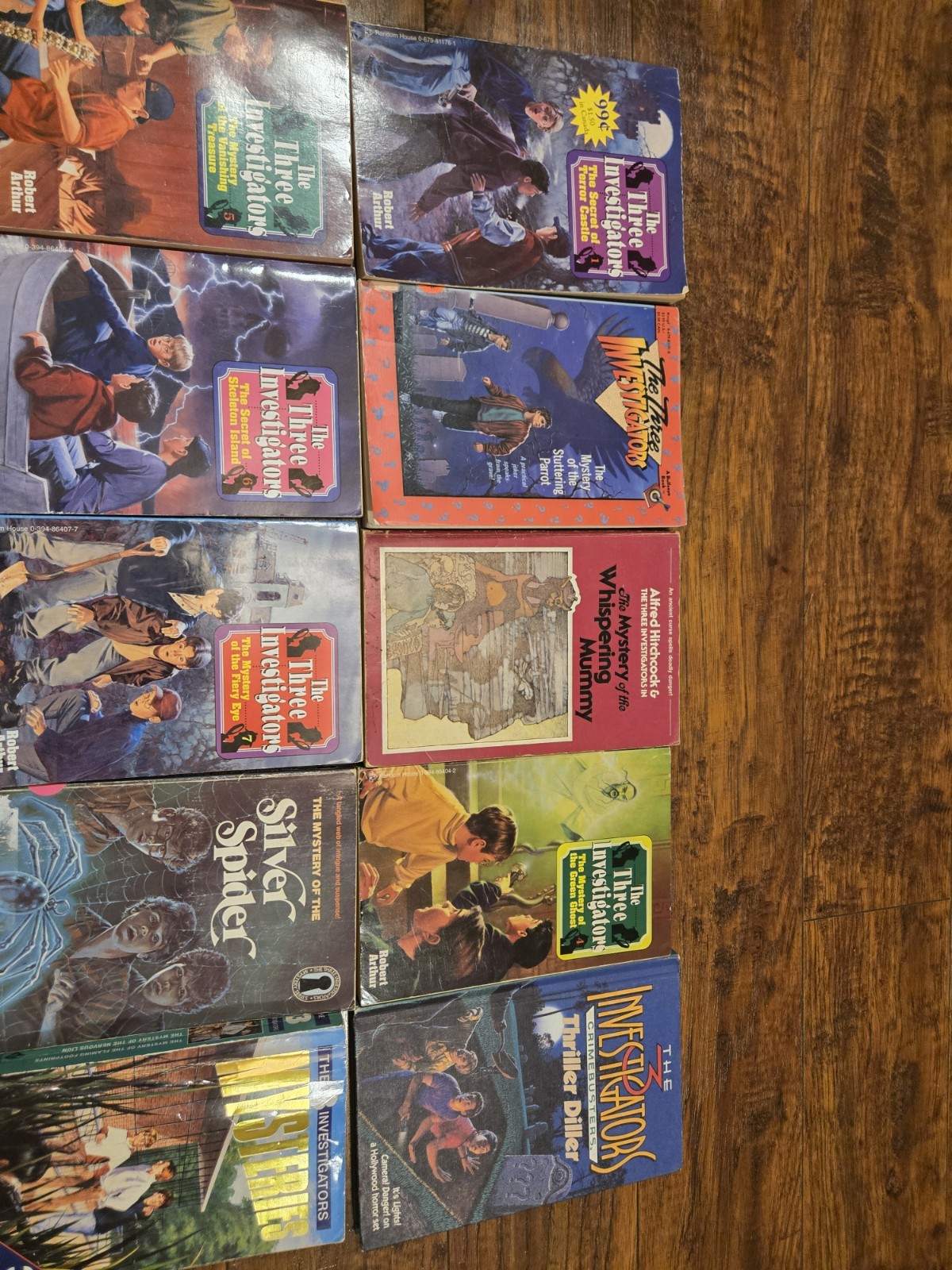 Alfred Hitchcock & Three Investigators lot 1-12, 3 in 1 & 2 Crimebusters HTF!!