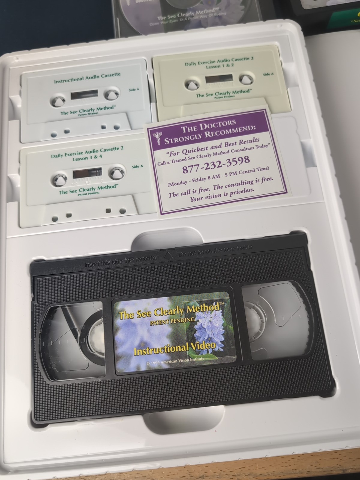The See Clearly Method Vision Improvement Program American Vision Institute VHS