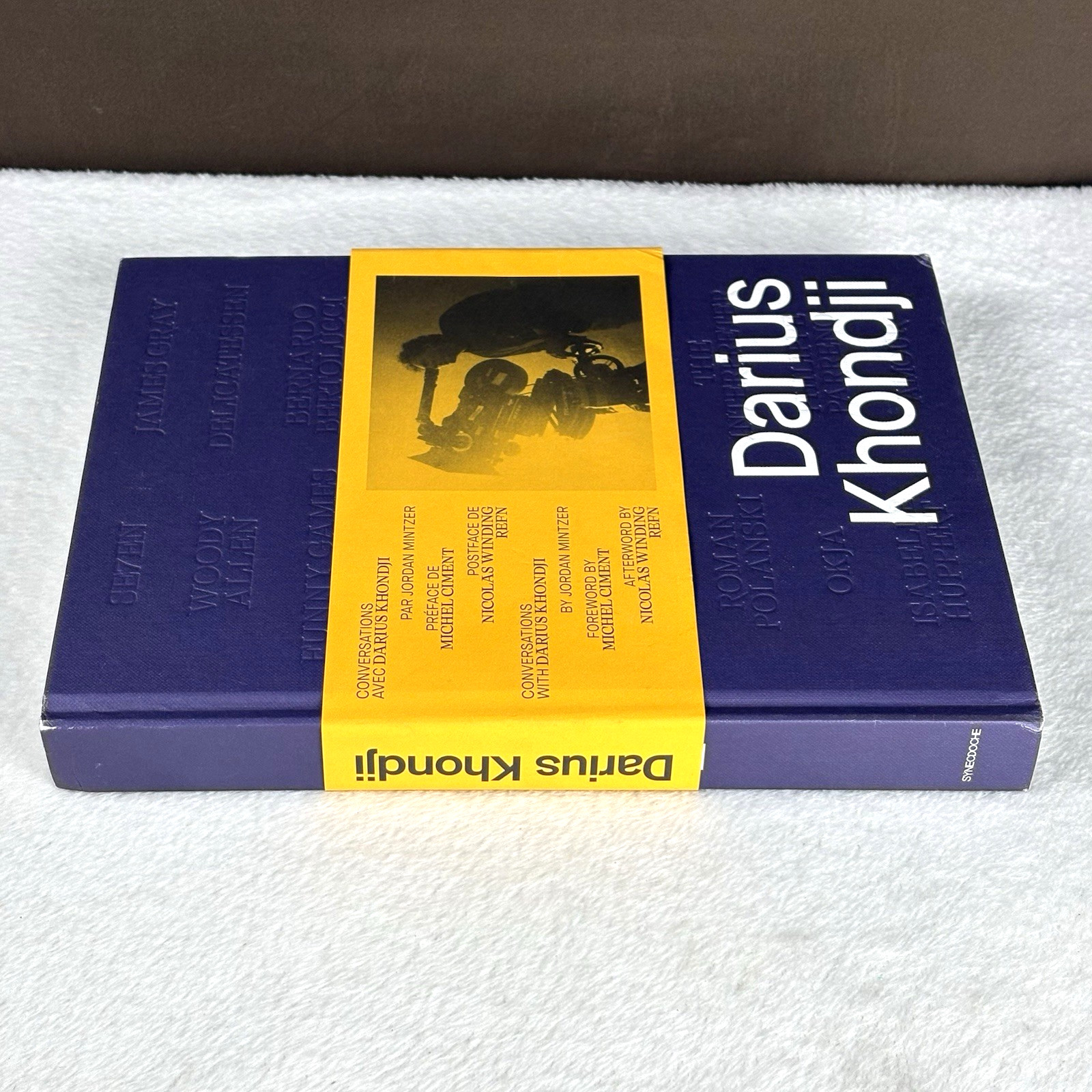 SIGNED! Conversations with Darius Khondji by Jordan Mintzer Cinematography Book