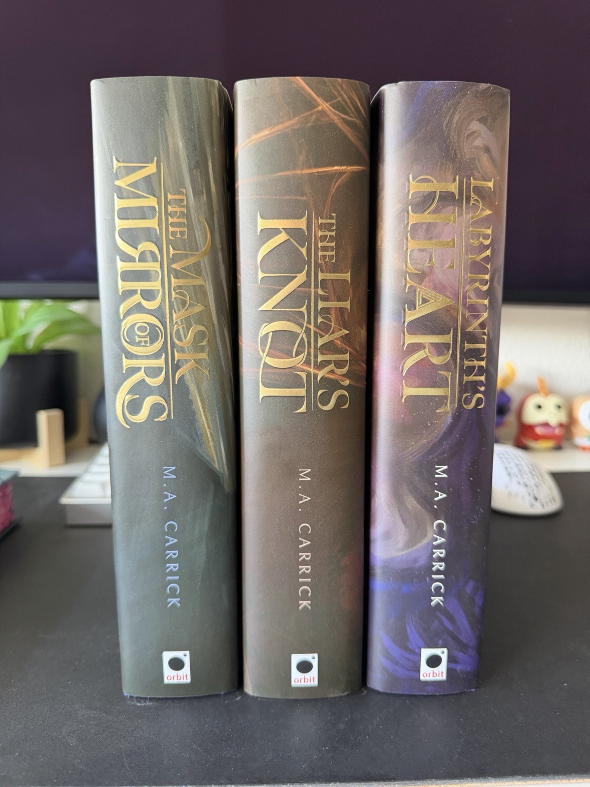 The Broken Binding – Rook & Rose Trilogy by M.A. Carrick