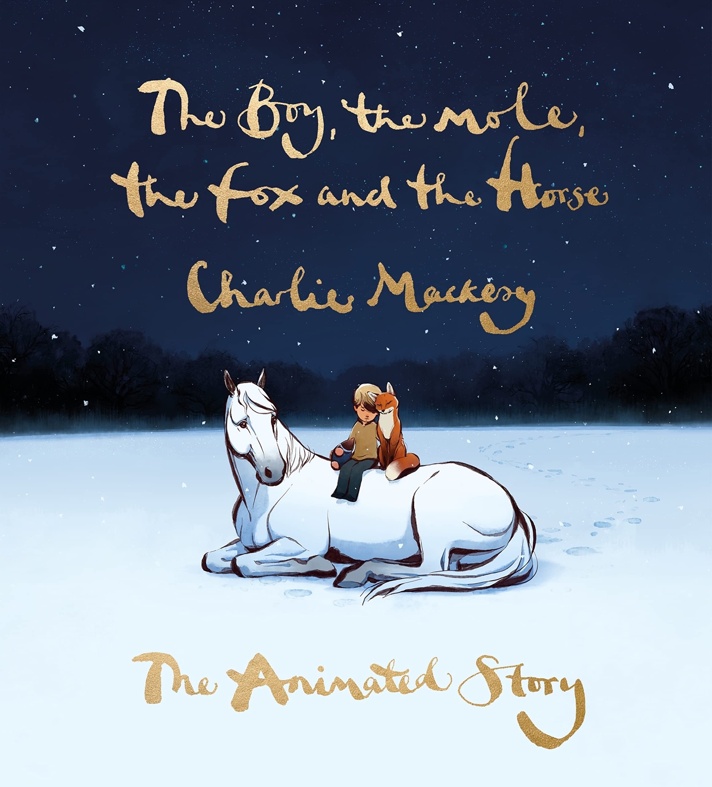 The Boy the Mole the Fox and the Horse Animated Story, Charlie Mackesy HARDCOVER