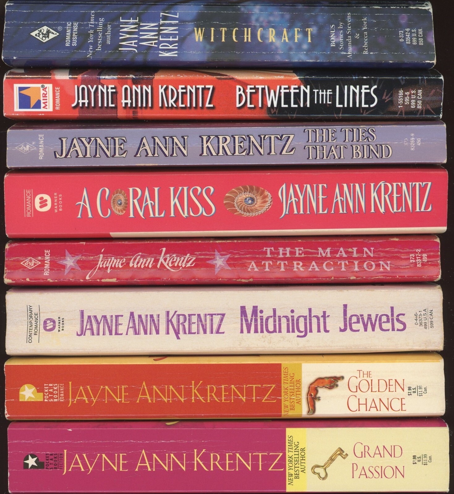 Family Romance Mystery Lot of 8 Paperback by Jayne Krentz