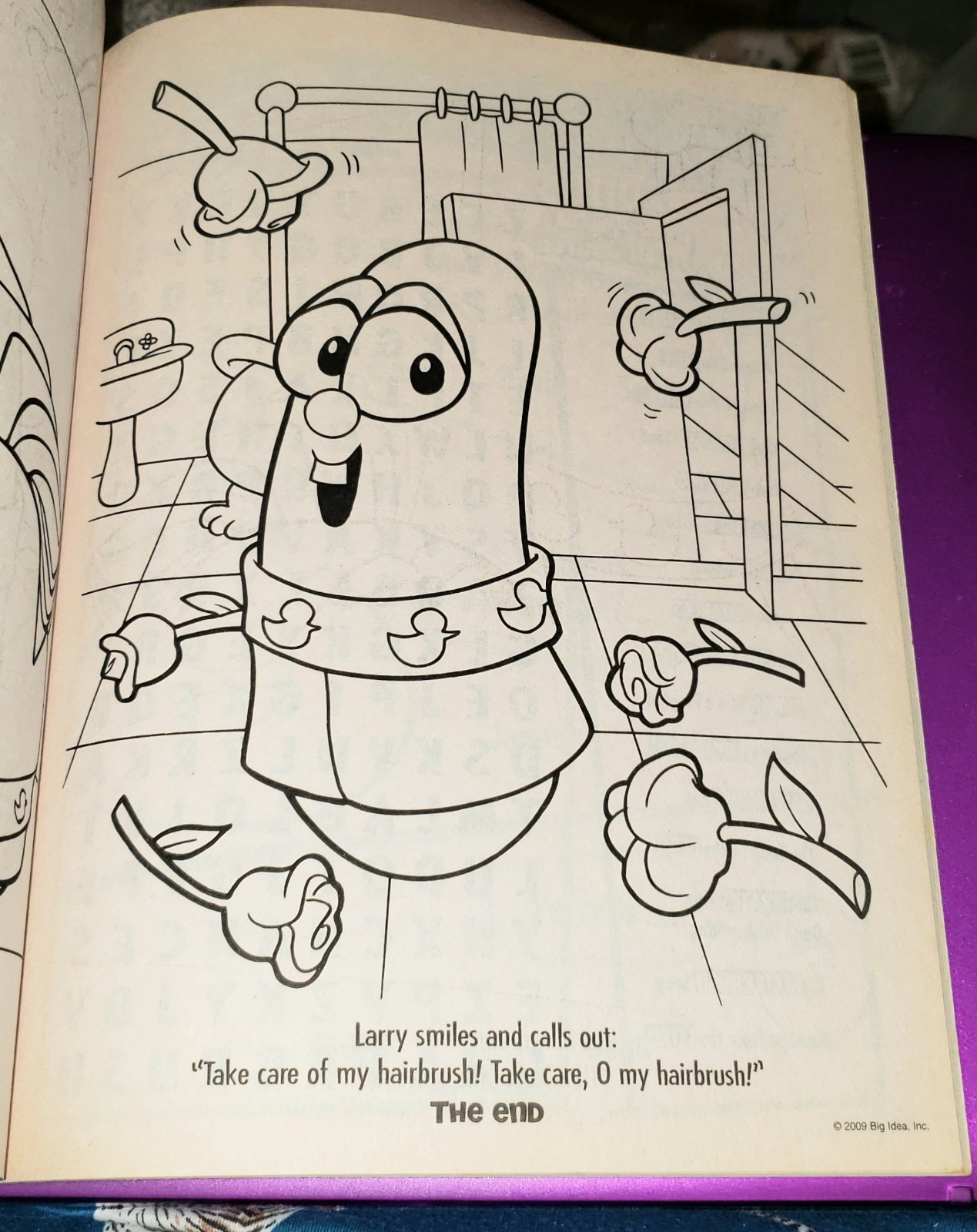 Vintage 2009 VeggieTales 288 Coloring & Activity Pages Book – UNCOLORED!!!