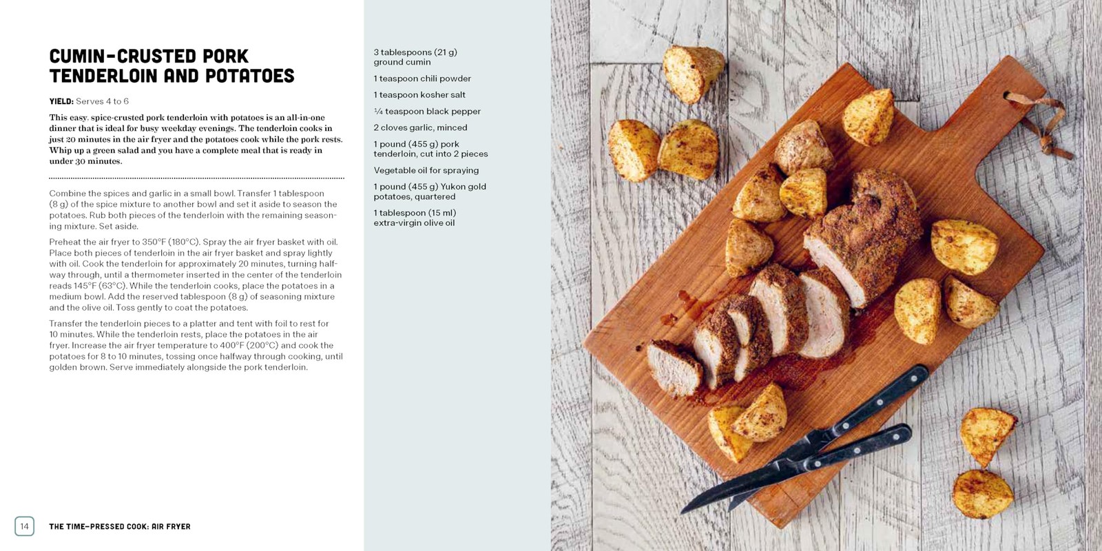 Air Fryer (The Time-Pressed Cook), of the Harvard Common Press, Editors, Excelle