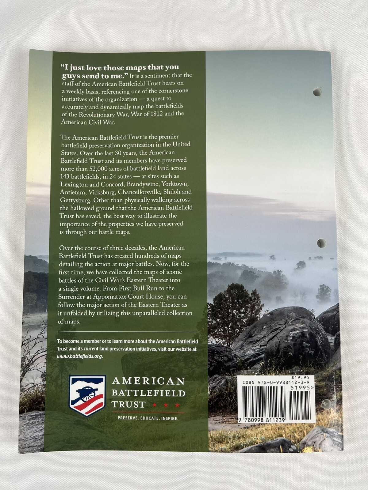 Battle Maps of the Civil War: The Eastern Theater by American Battlefield Trust