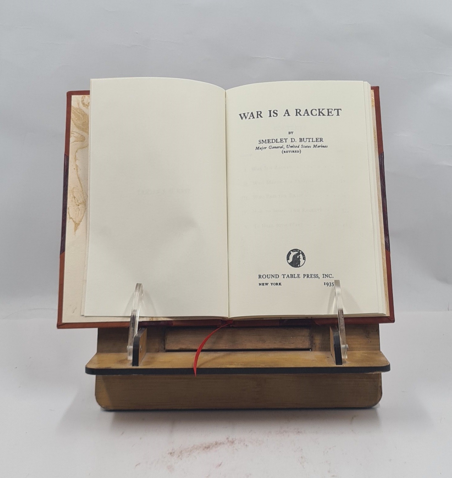 War is a racket 1935 by Smedley D. Butler [Leather Bound]