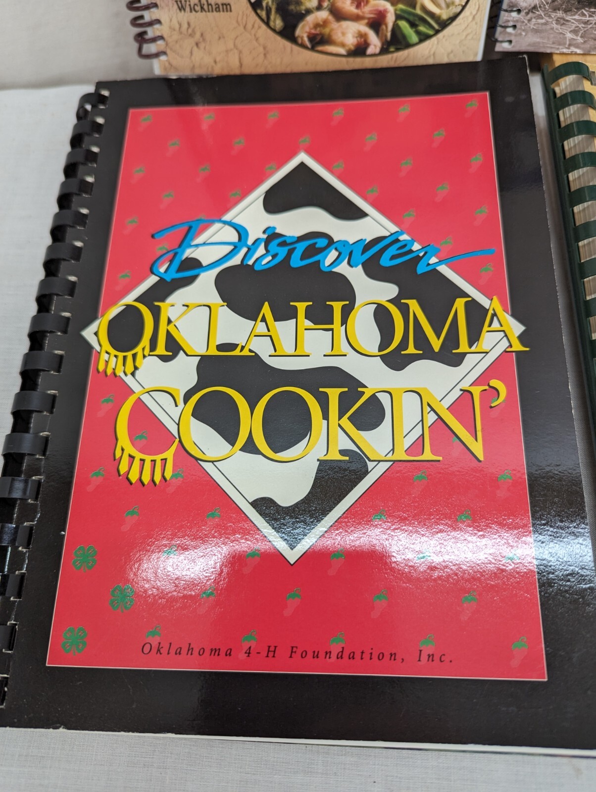 Cookbooks Spiral Bound Lot of 4 Multiple Titles Read Description for Details