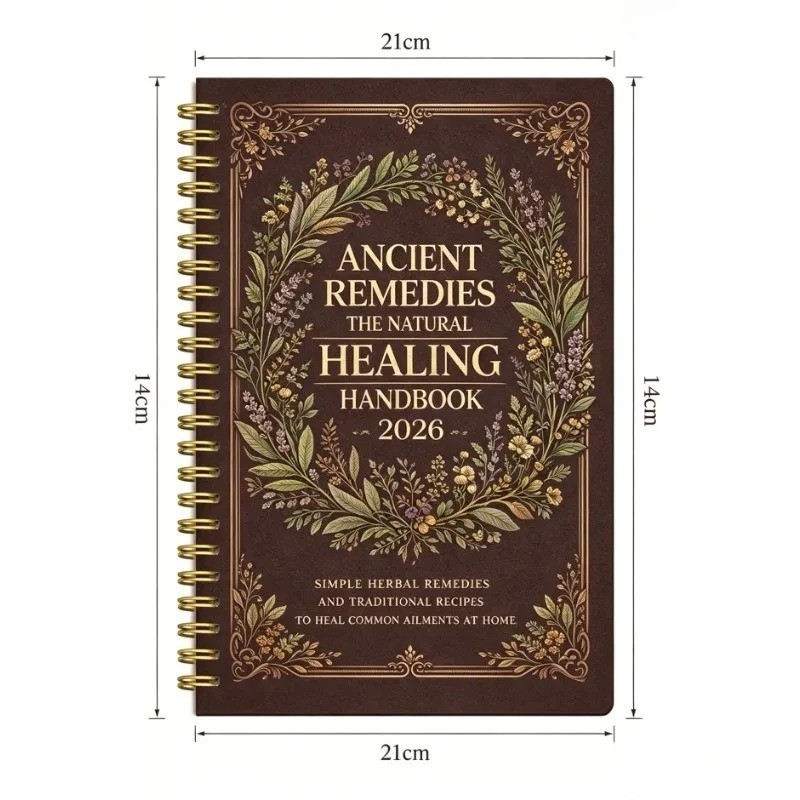 The Natural Healing Handbook Spiral Bound Guide For Herbal Remedies And Natural