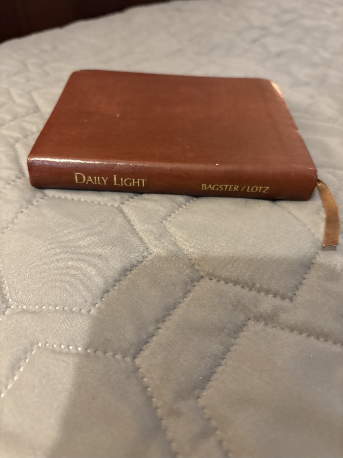 Daily Light For Every Day NKJ, Tan Leather Anne Graham Lotz 1998 Thomas Nelson