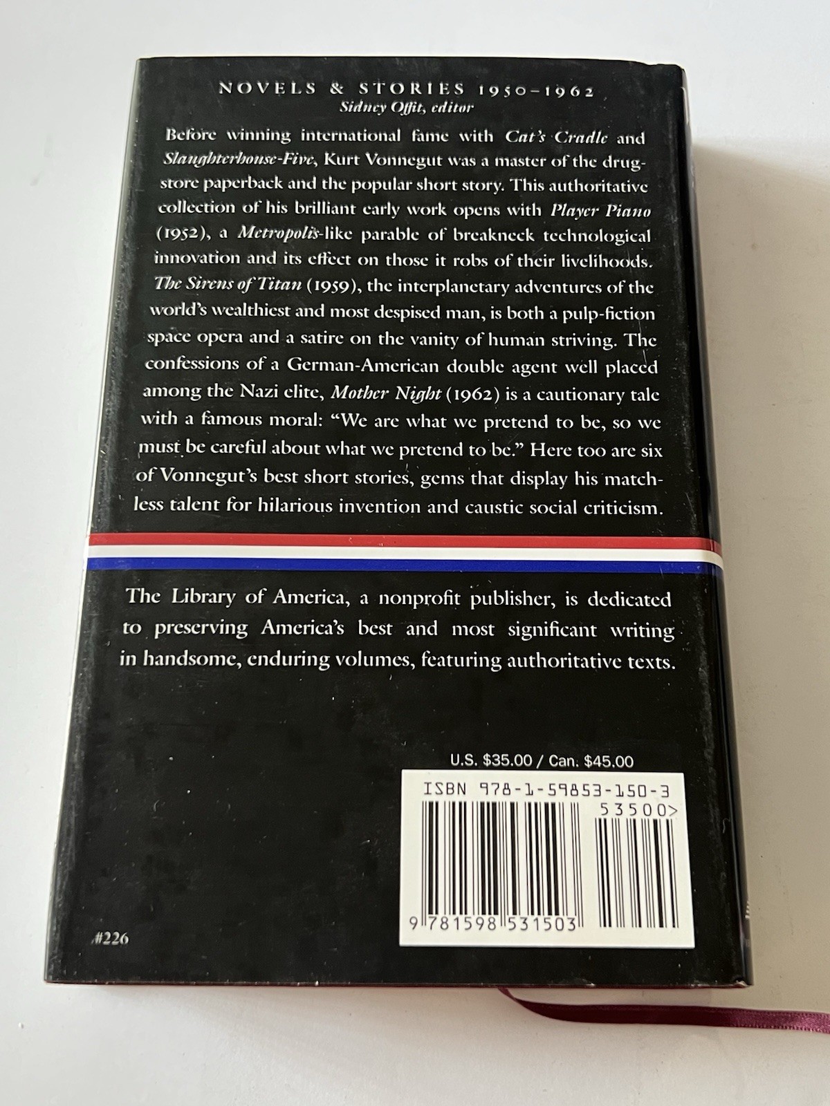 Kurt Vonnegut: The Complete Novels: A Library of America Boxed 4 Book Set