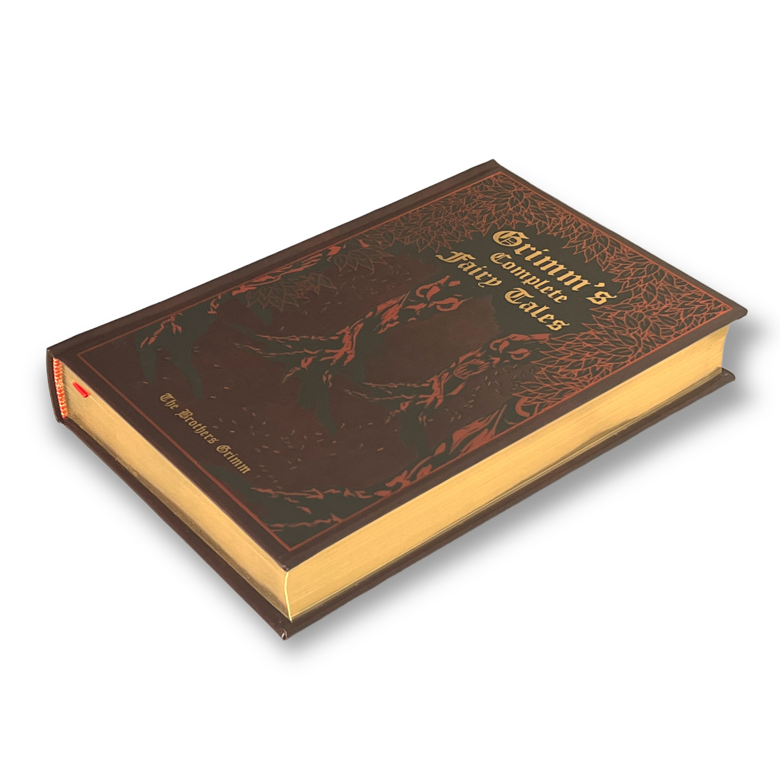 New GRIMM’S COMPLETE FAIRY TALES Deluxe Leather Bound Classics by Margaret Hunt