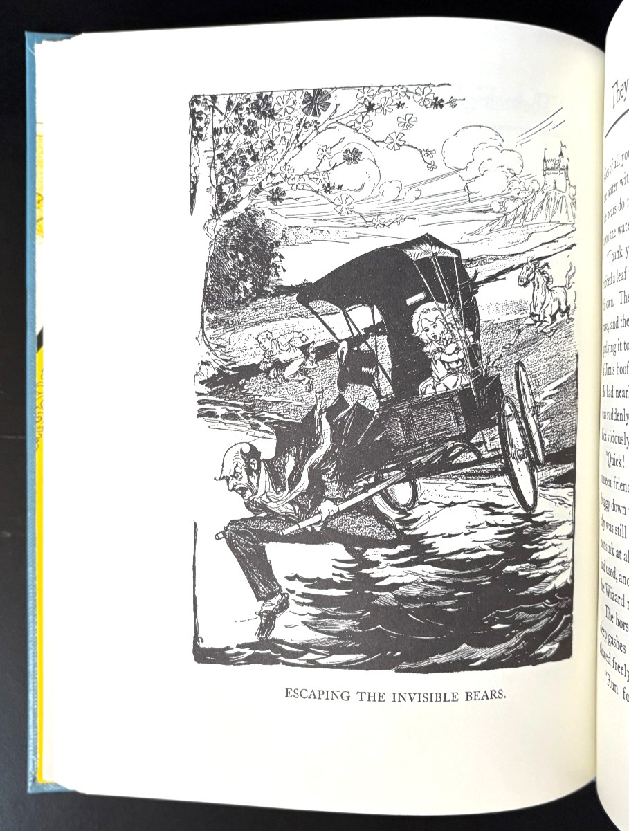 DOROTHY AND THE WIZARD IN OZ by L. FRANK BAUM (Deluxe Edition Reprint 1990)