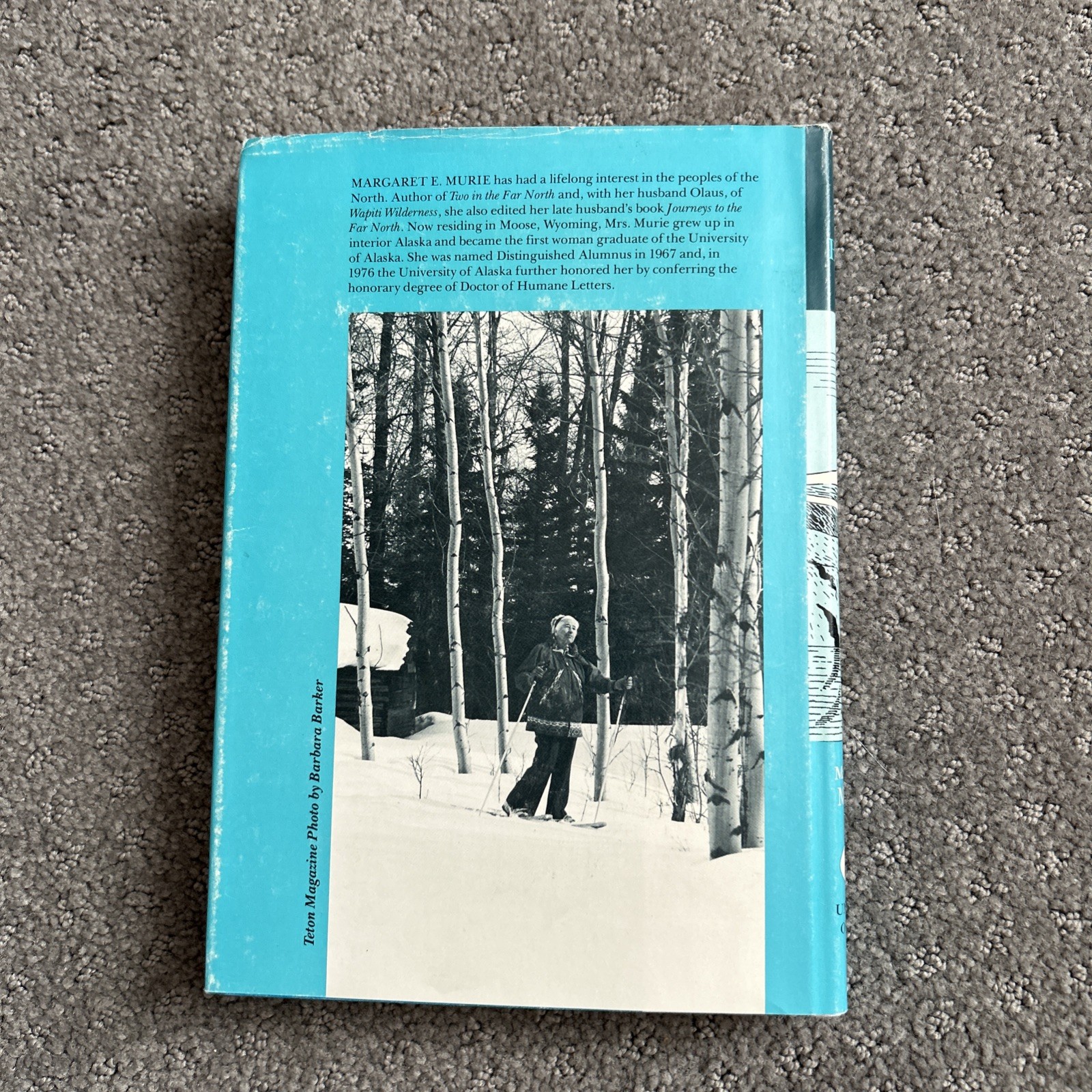 Island Between by Margaret E. Murie 1977, HCDJ