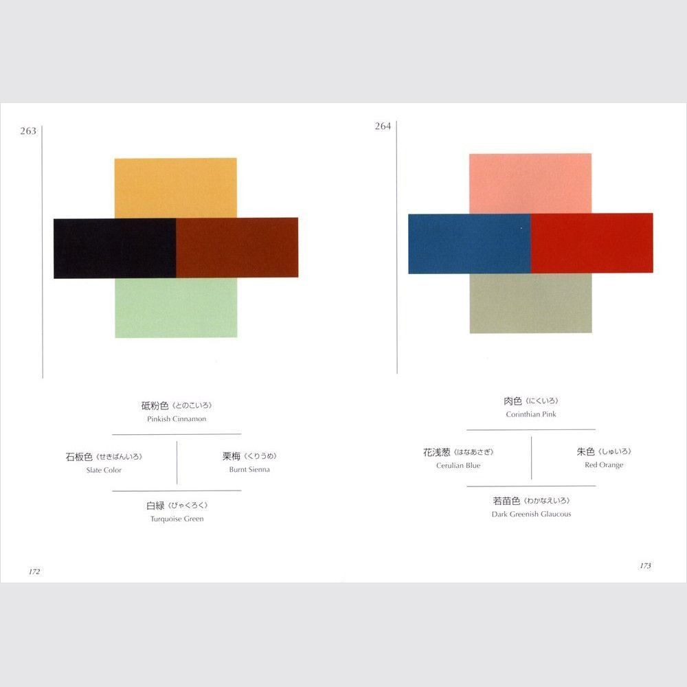 A Dictionary of Color Combinations Vol.1 & 2 Set Japanese Creative Color