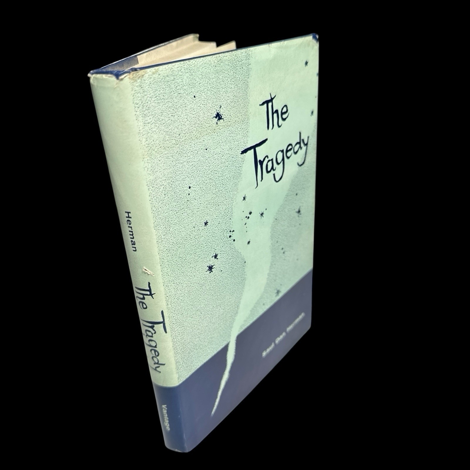 The Tragedy – Saul Dan Herman – Hardcover Dust Jacket – Signed 1st Edition